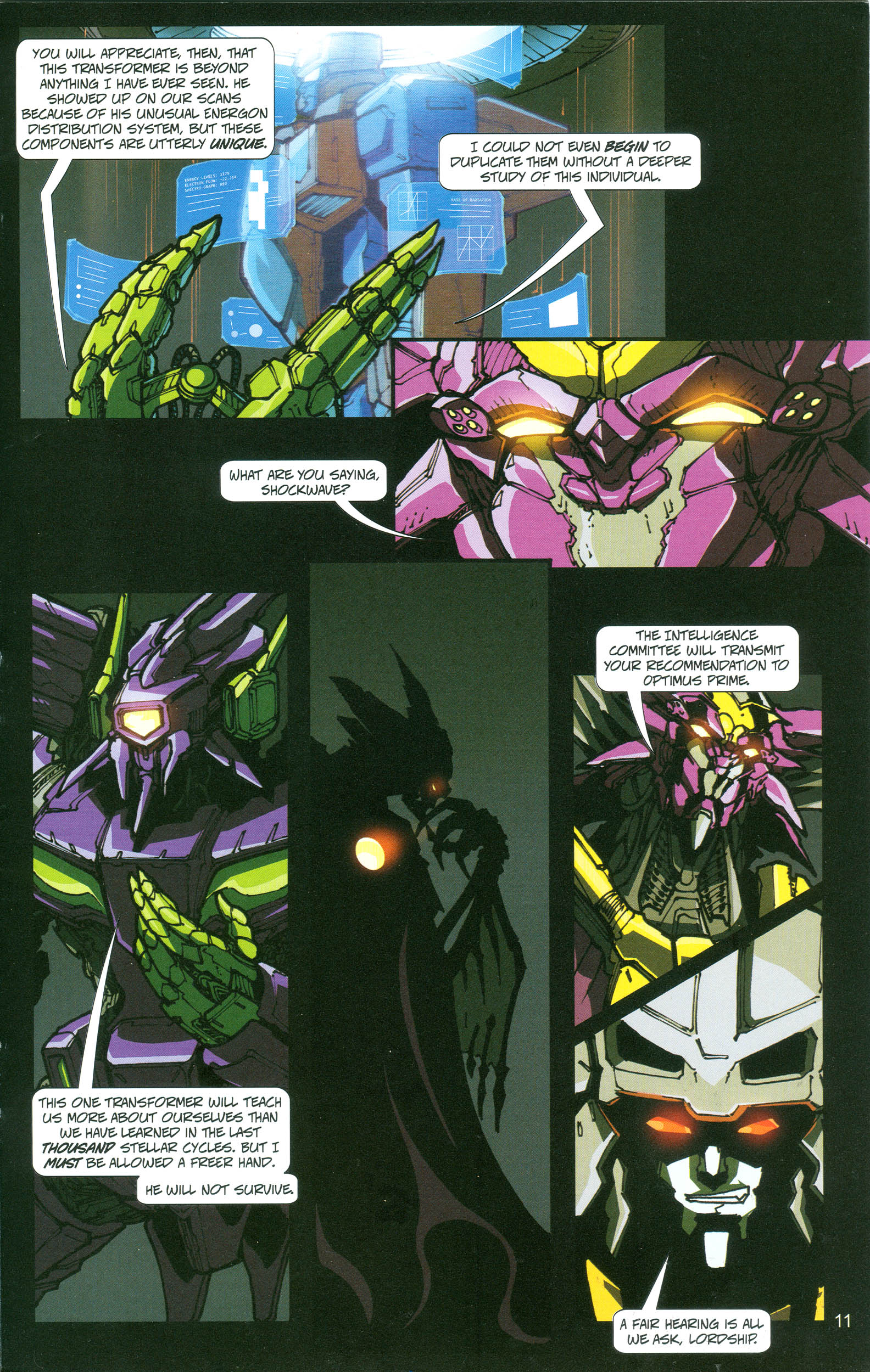 Read online Transformers: Collectors' Club comic -  Issue #21 - 11