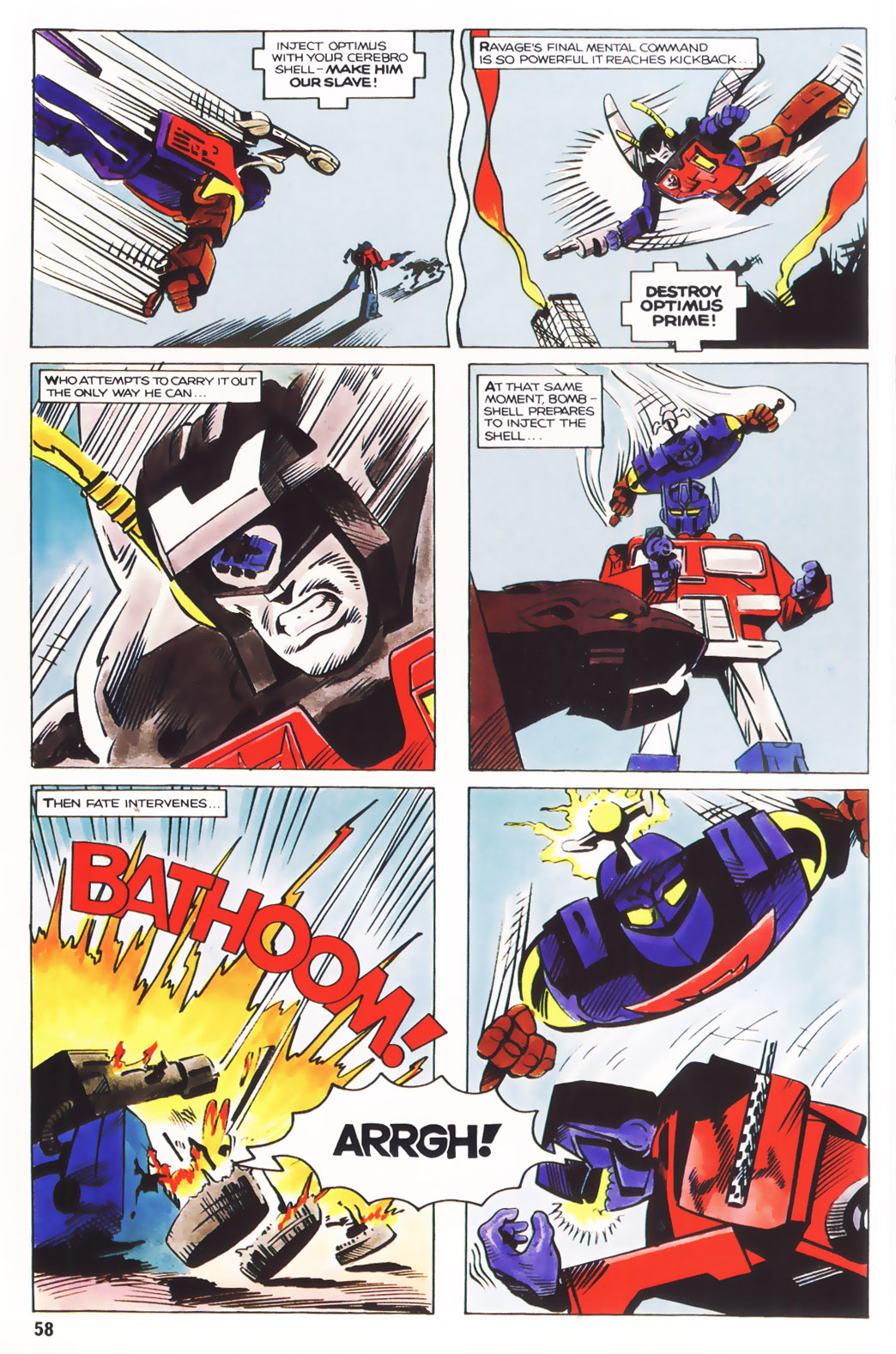 Read online The Transformers Annual comic -  Issue #1985 - 56