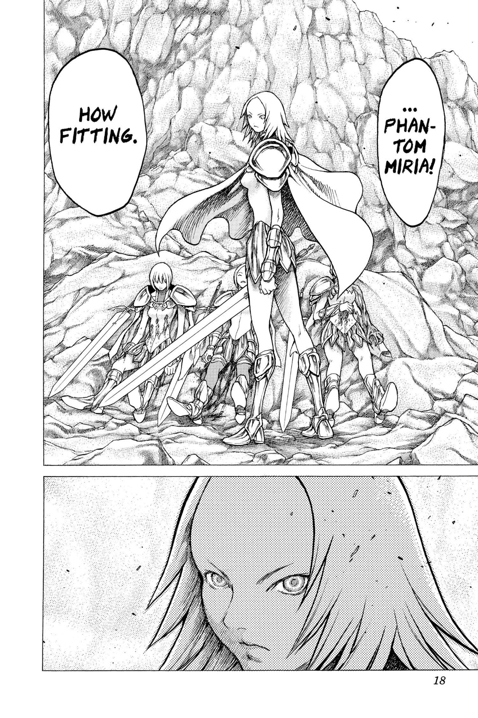 Read online Claymore comic -  Issue #6 - 17