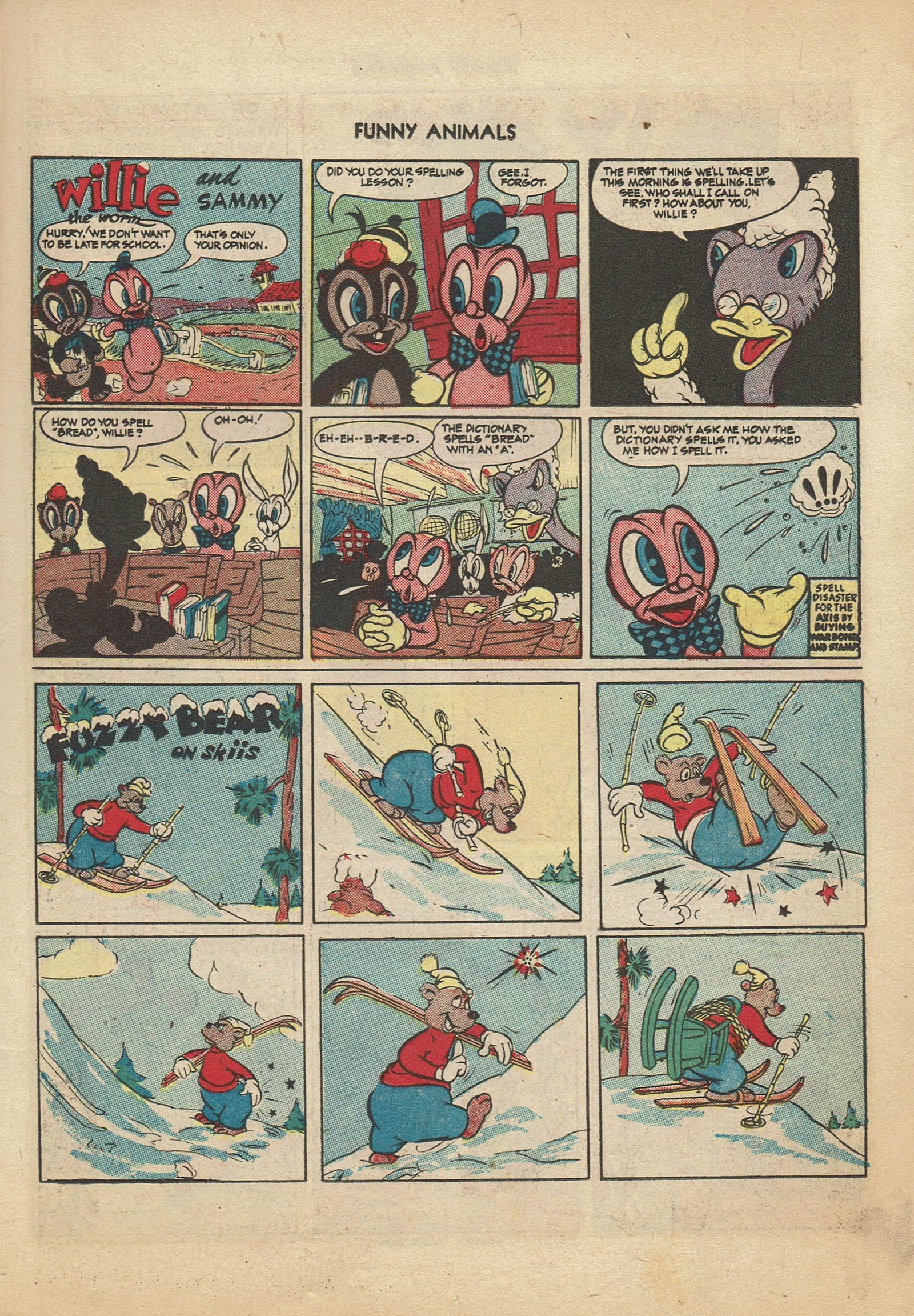 Read online Fawcett's Funny Animals comic -  Issue #25 - 11