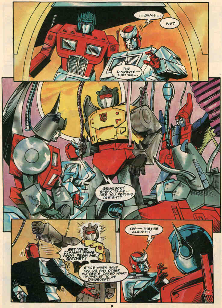 Read online The Transformers (UK) comic -  Issue #65 - 8