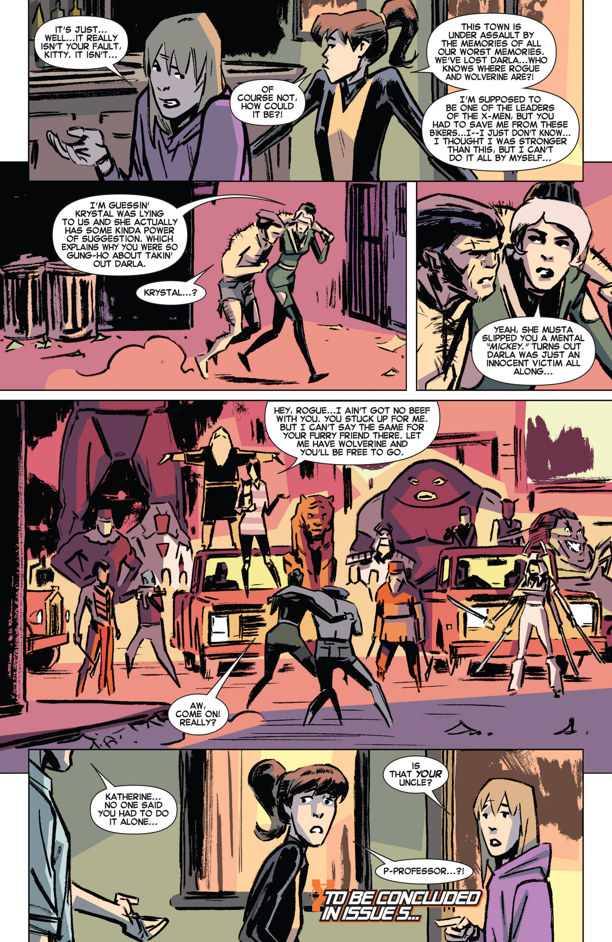 Read online Marvel Knights: X-Men comic -  Issue #4 - 22