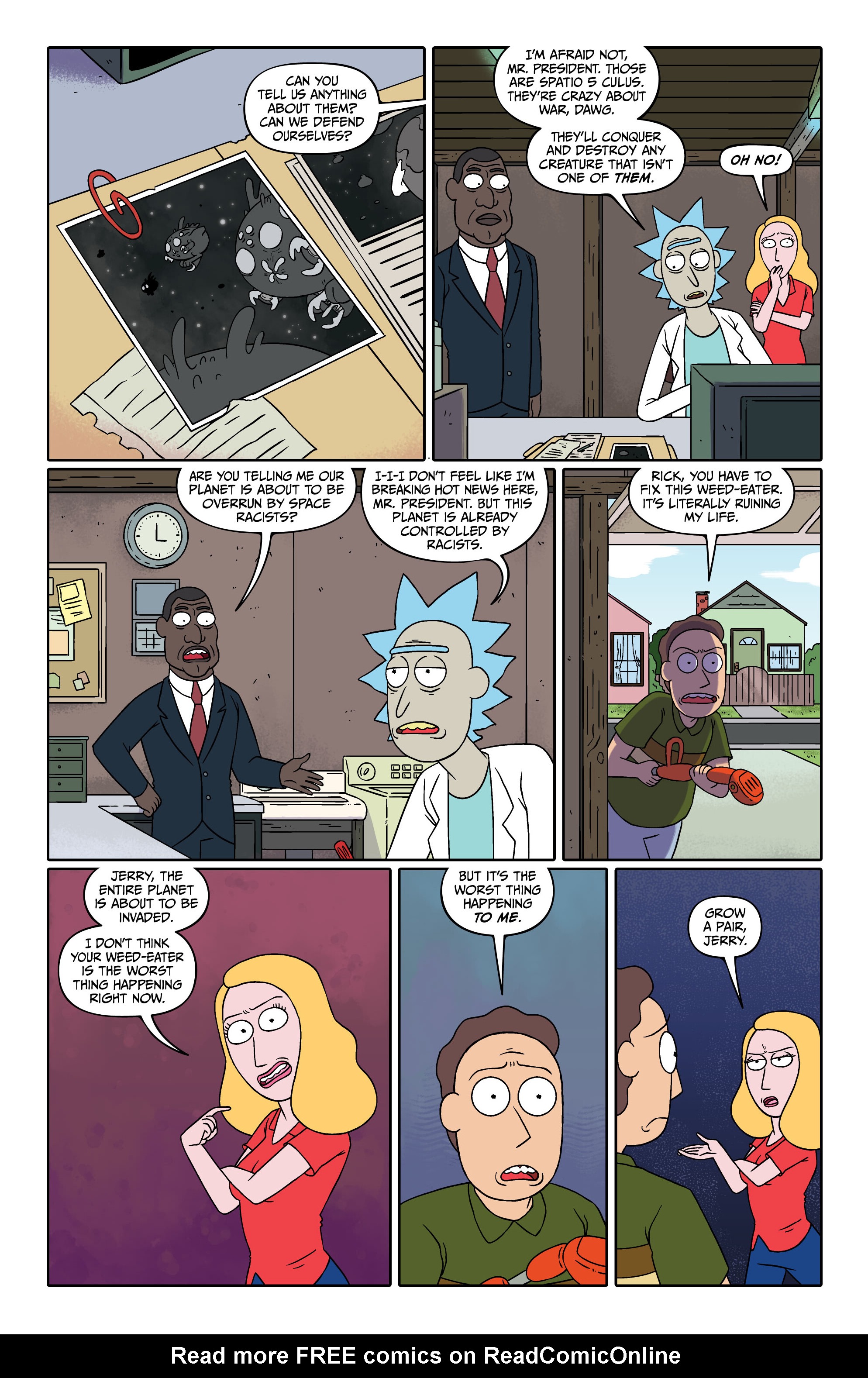 Read online Rick and Morty: Annihilation Tour comic -  Issue # TPB - 82