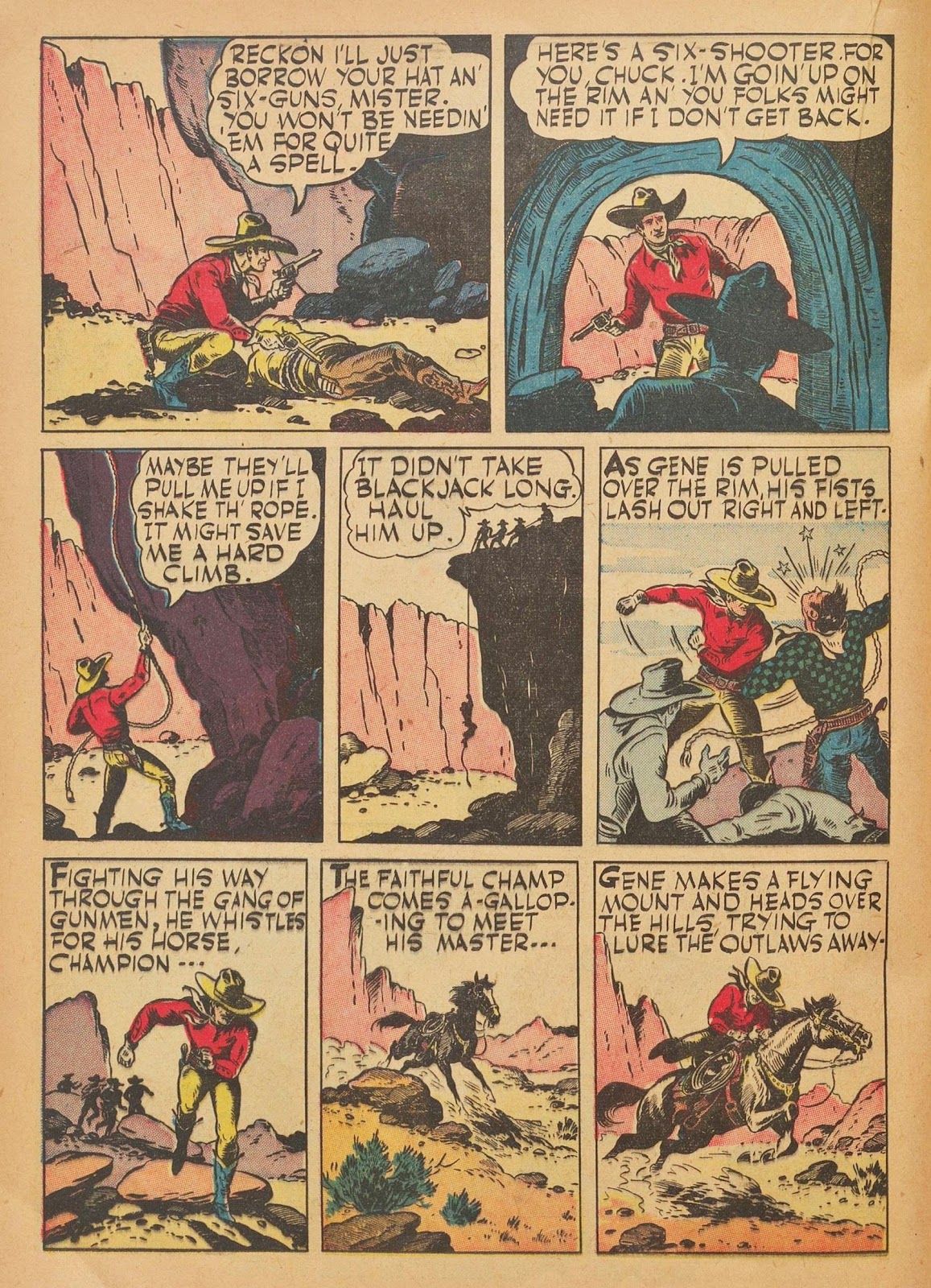 Gene Autry Comics issue 3 - Page 36