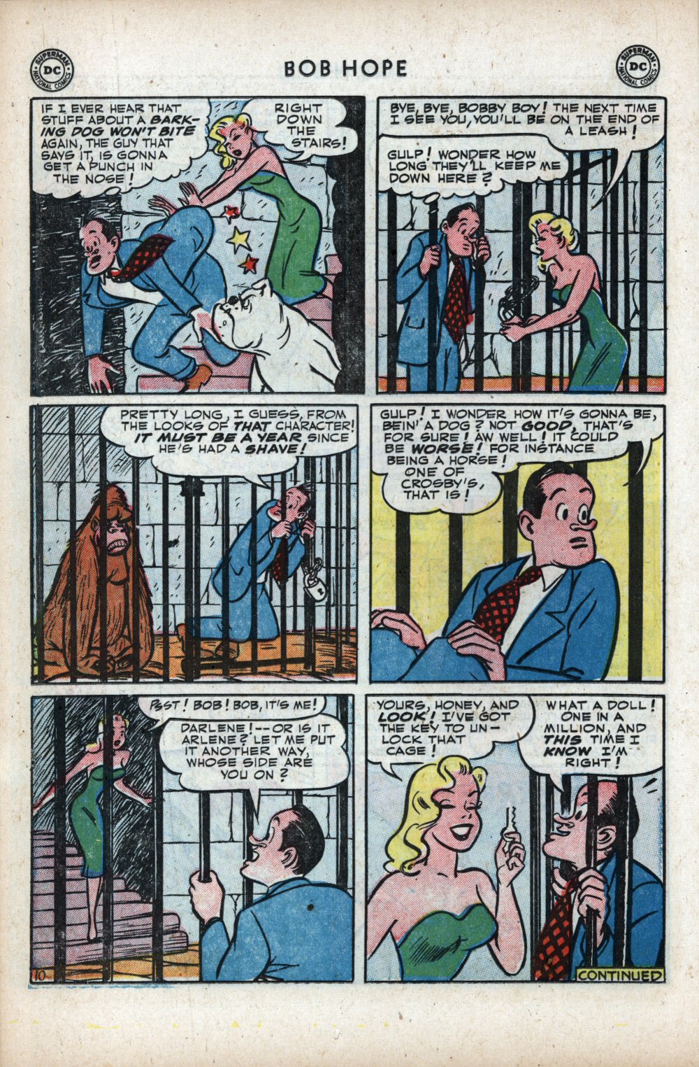 Read online The Adventures of Bob Hope comic -  Issue #14 - 20