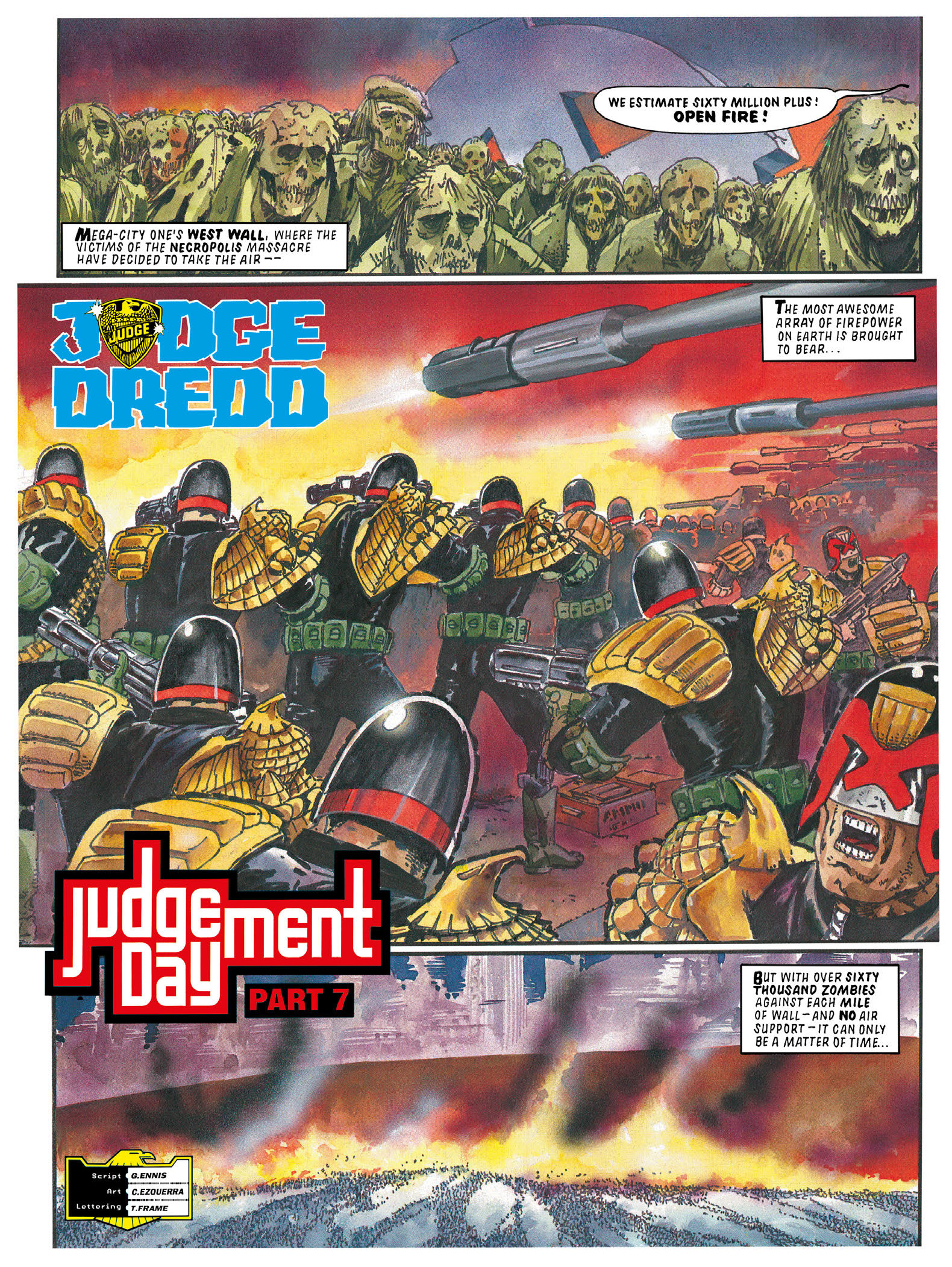 Read online Essential Judge Dredd: Judgement Day comic -  Issue # TPB - 50