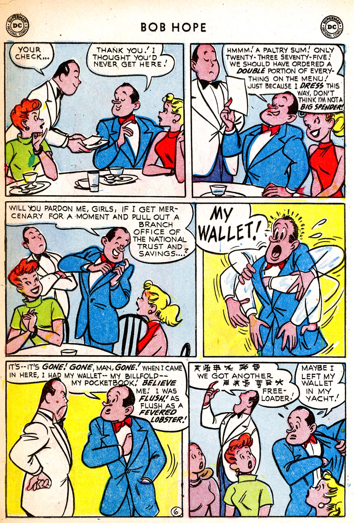 Read online The Adventures of Bob Hope comic -  Issue #29 - 17