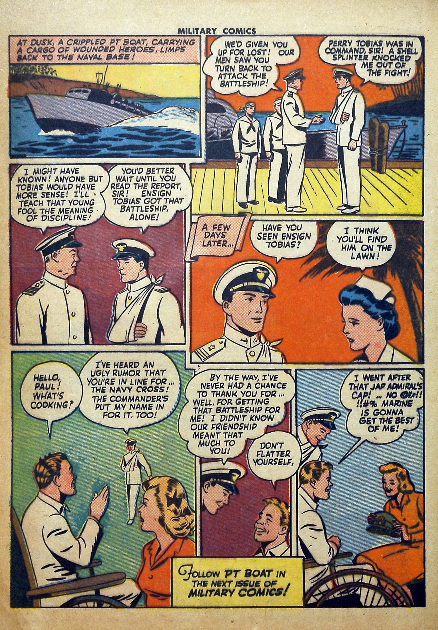 Read online Military Comics comic -  Issue #26 - 48