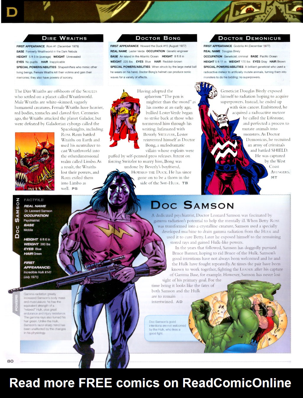 Read online The Marvel Encyclopedia comic -  Issue # TPB - 82