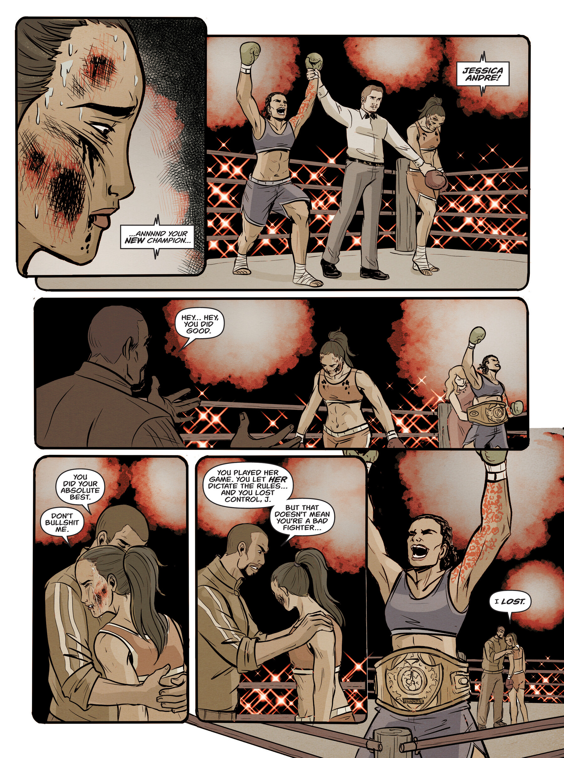 Read online Eight Limbs comic -  Issue # TPB - 100