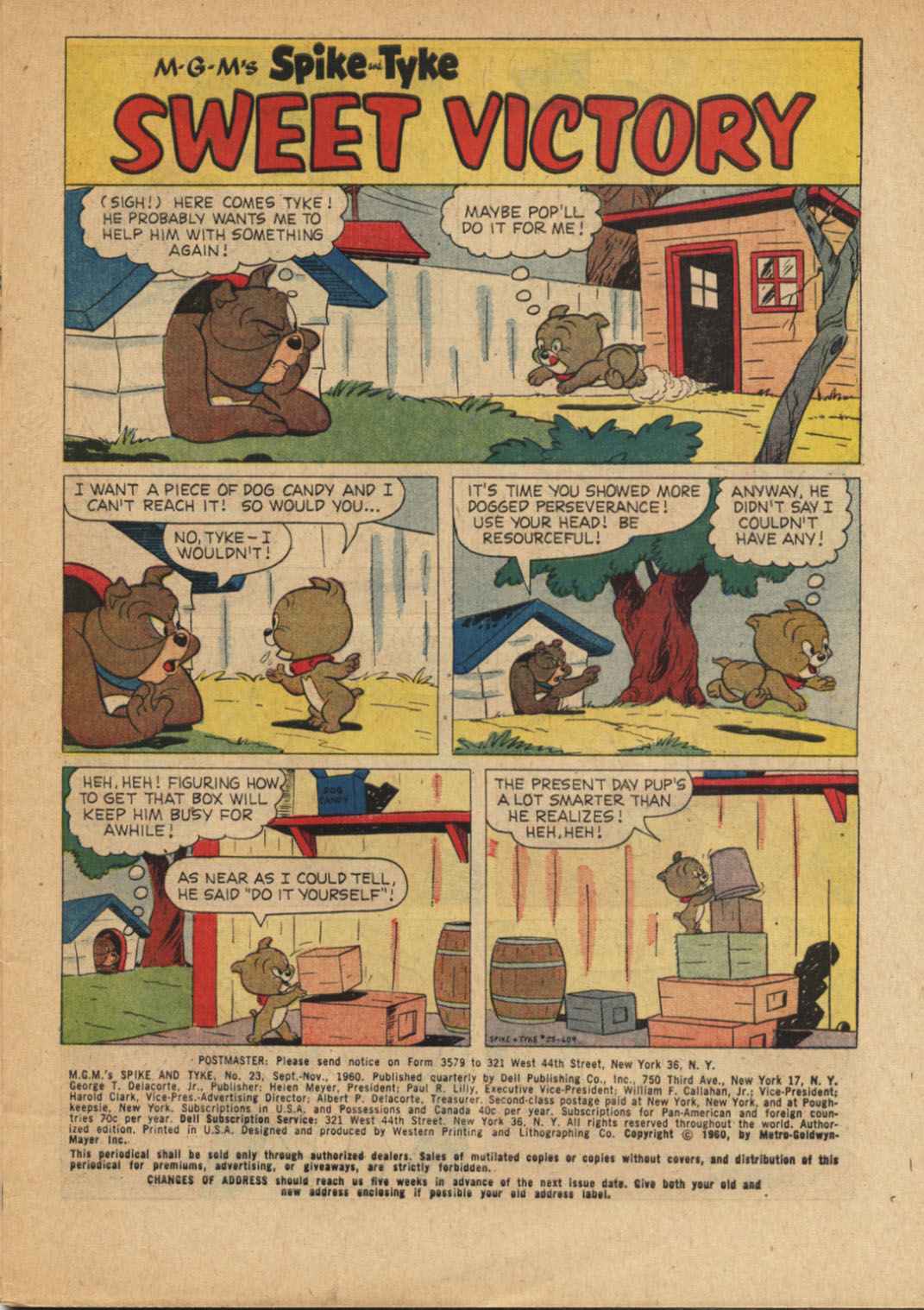 Read online M.G.M's Spike and Tyke comic -  Issue #23 - 3