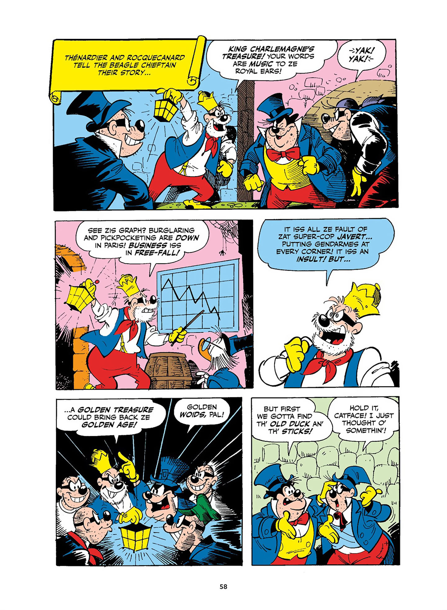 Read online Uncle Scrooge and Donald Duck in Les Misérables and War and Peace comic -  Issue # TPB (Part 1) - 59