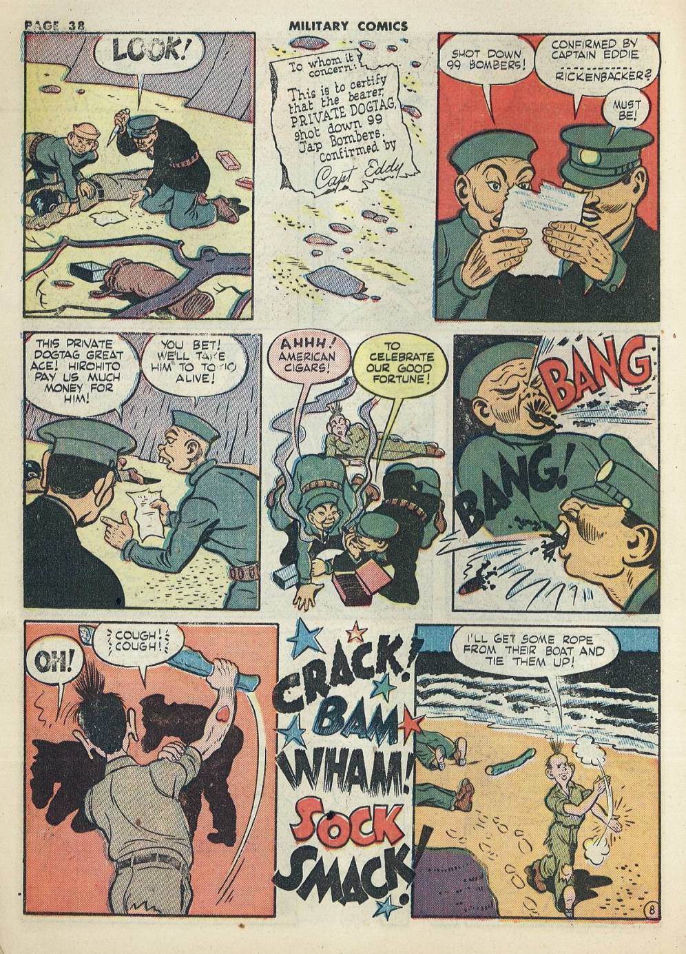 Read online Military Comics comic -  Issue #20 - 40