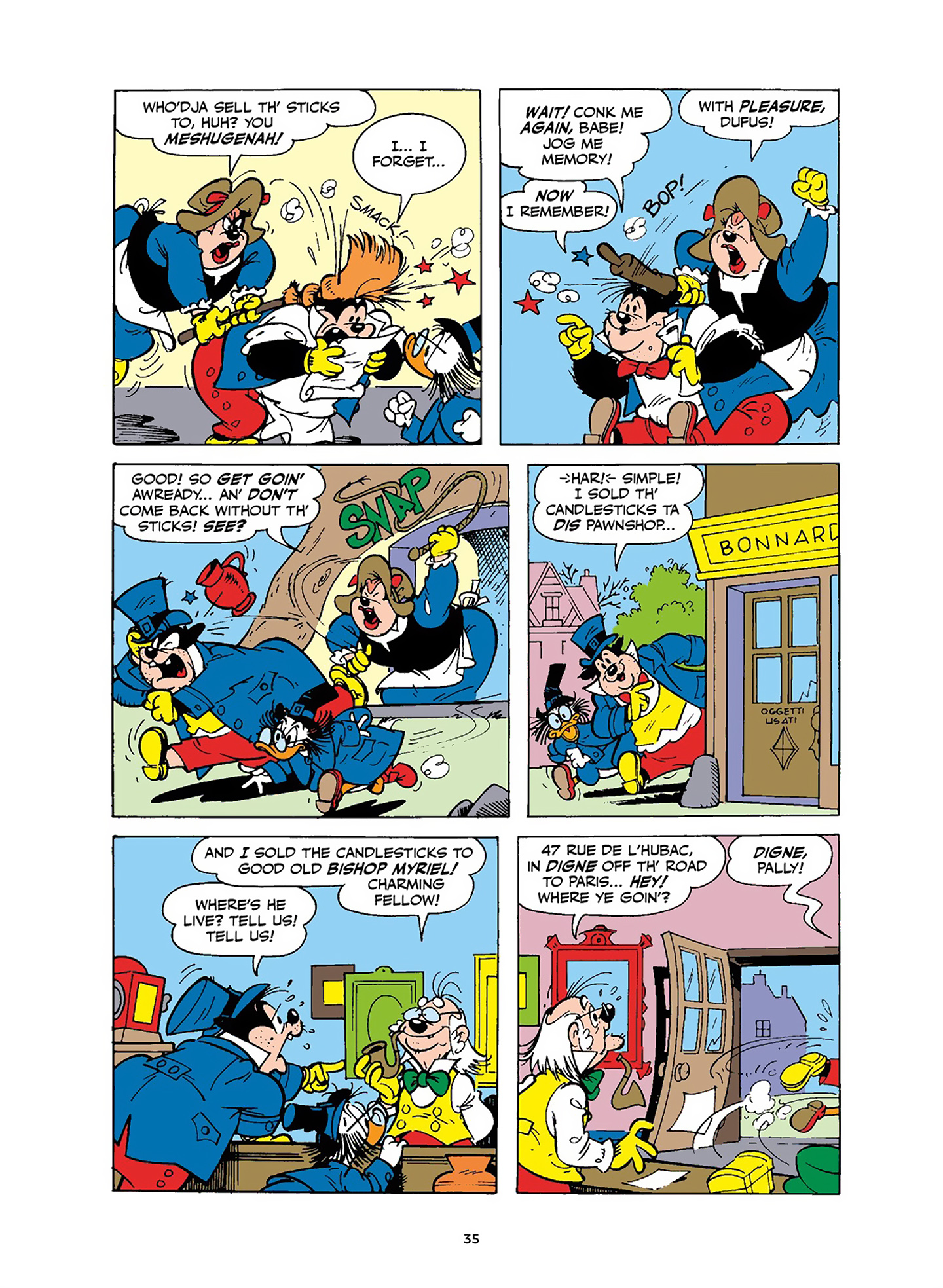 Read online Uncle Scrooge and Donald Duck in Les Misérables and War and Peace comic -  Issue # TPB (Part 1) - 36