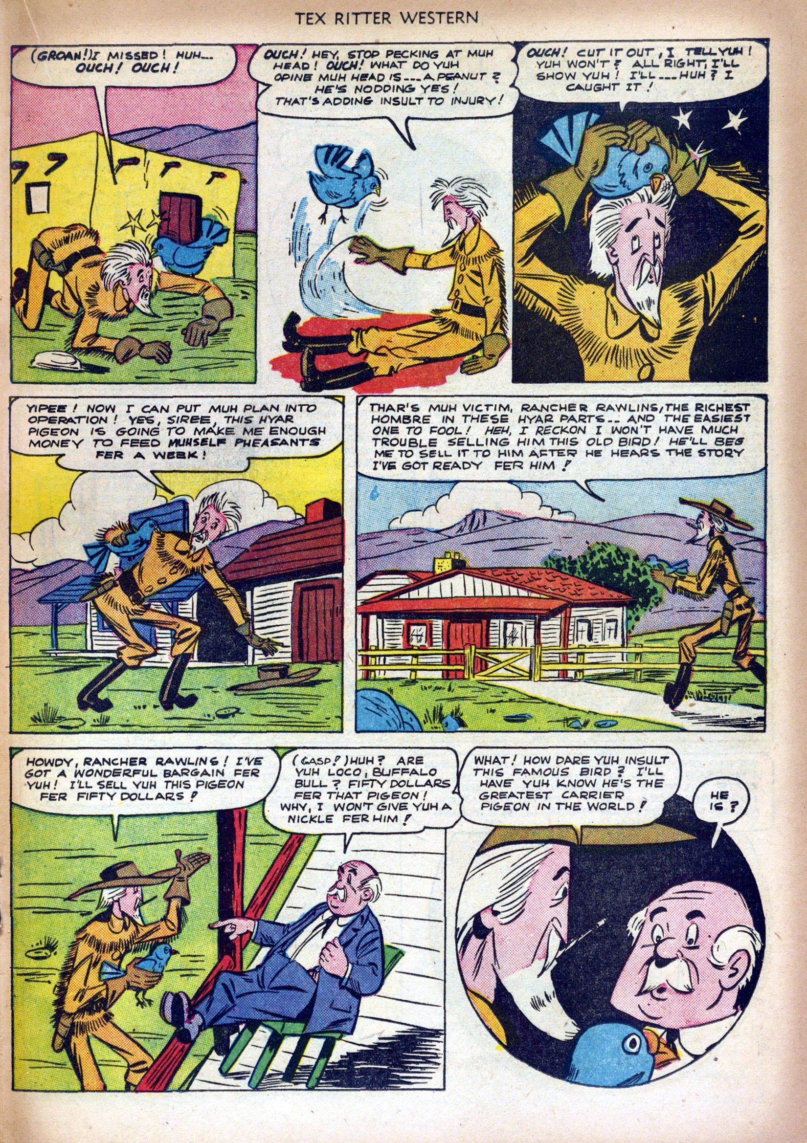 Read online Tex Ritter Western comic -  Issue #5 - 19