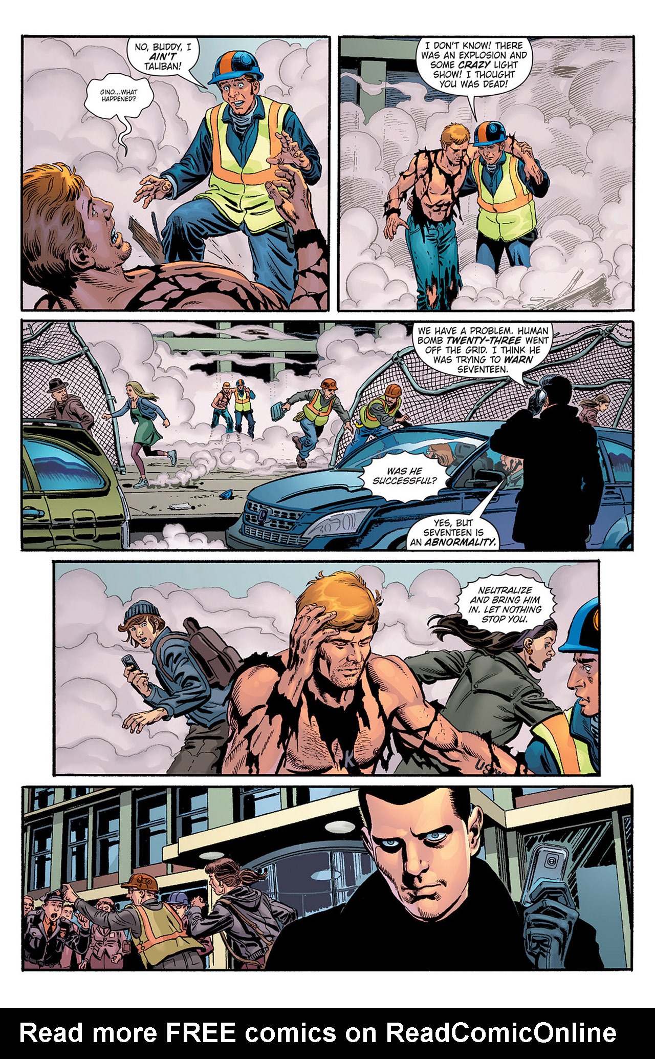 Read online Human Bomb comic -  Issue #1 - 13