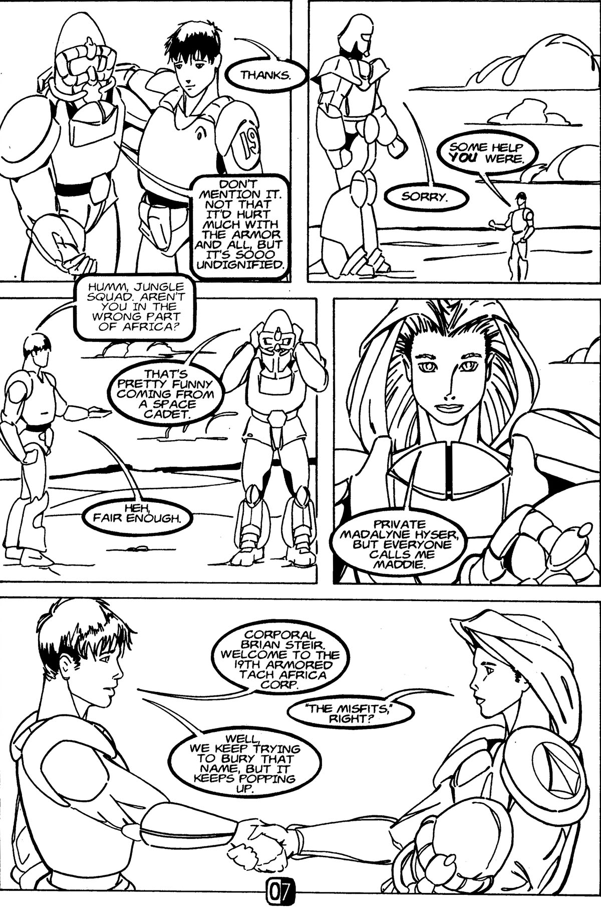 Read online Robotech: The Misfits comic -  Issue # Full - 11