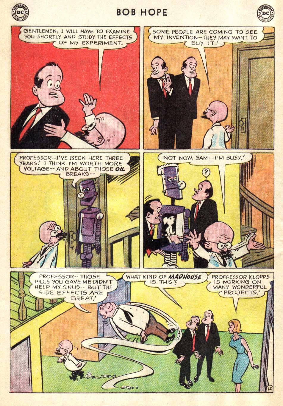 Read online The Adventures of Bob Hope comic -  Issue #86 - 16