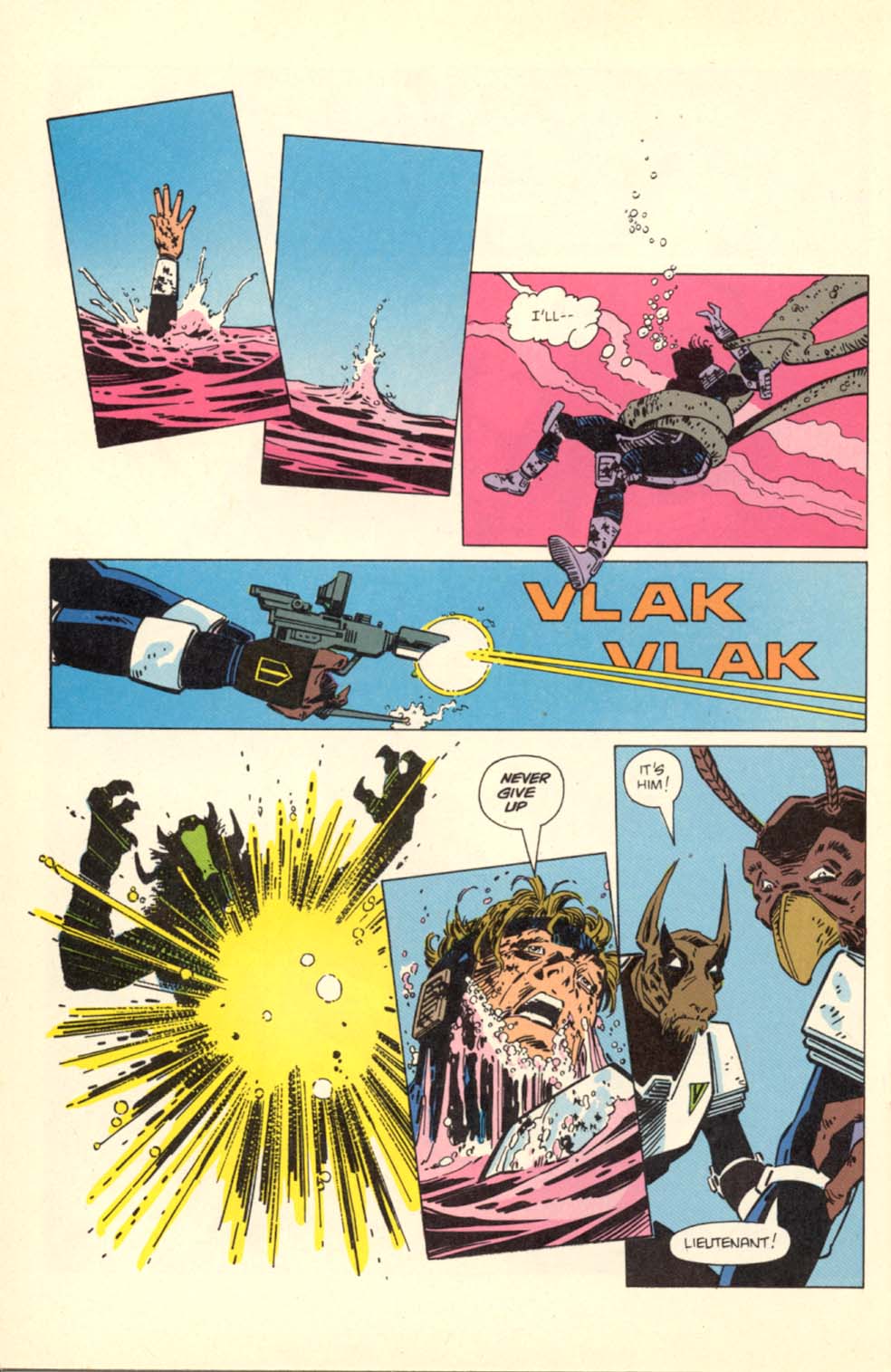 Read online Alien Legion comic -  Issue #4 - 22