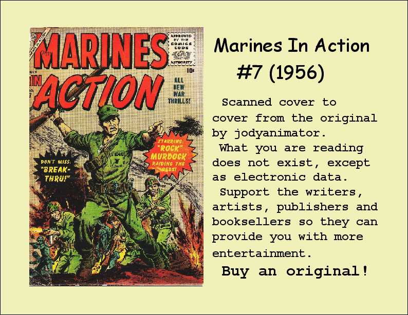 Read online Marines in Action comic -  Issue #7 - 37