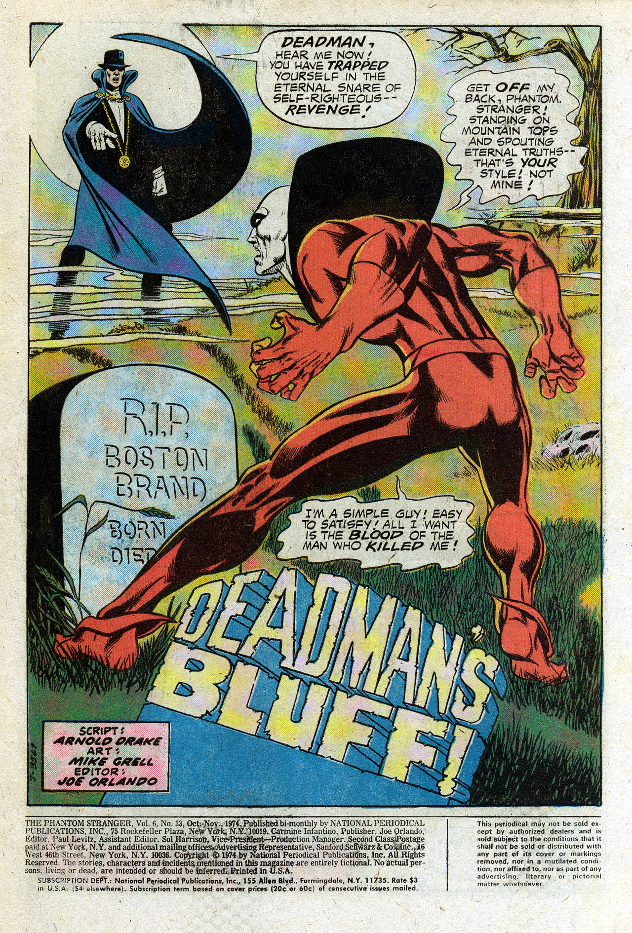 Read online The Phantom Stranger (1969) comic -  Issue #33 - 4