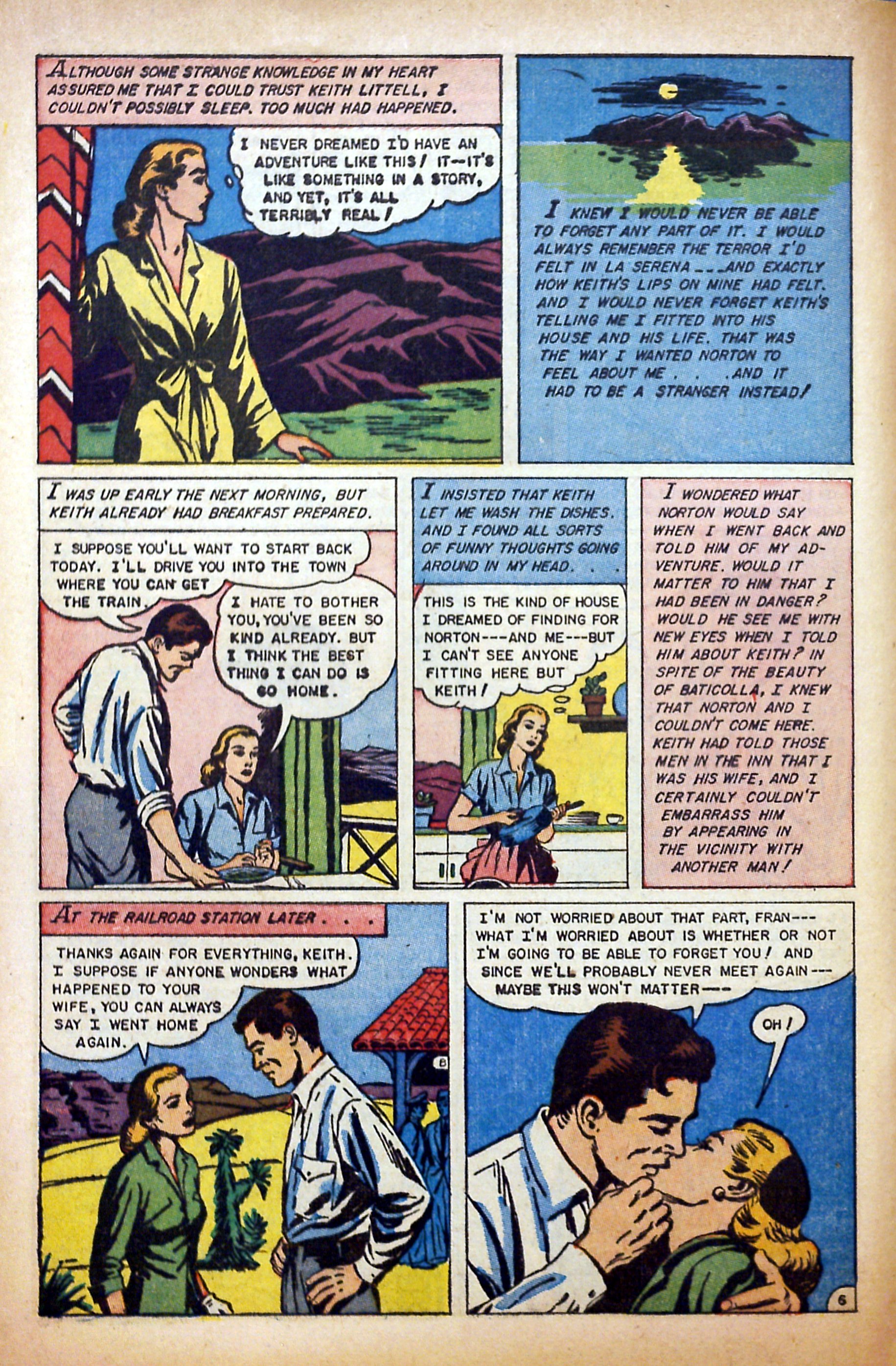 Read online Glamorous Romances comic -  Issue #74 - 8