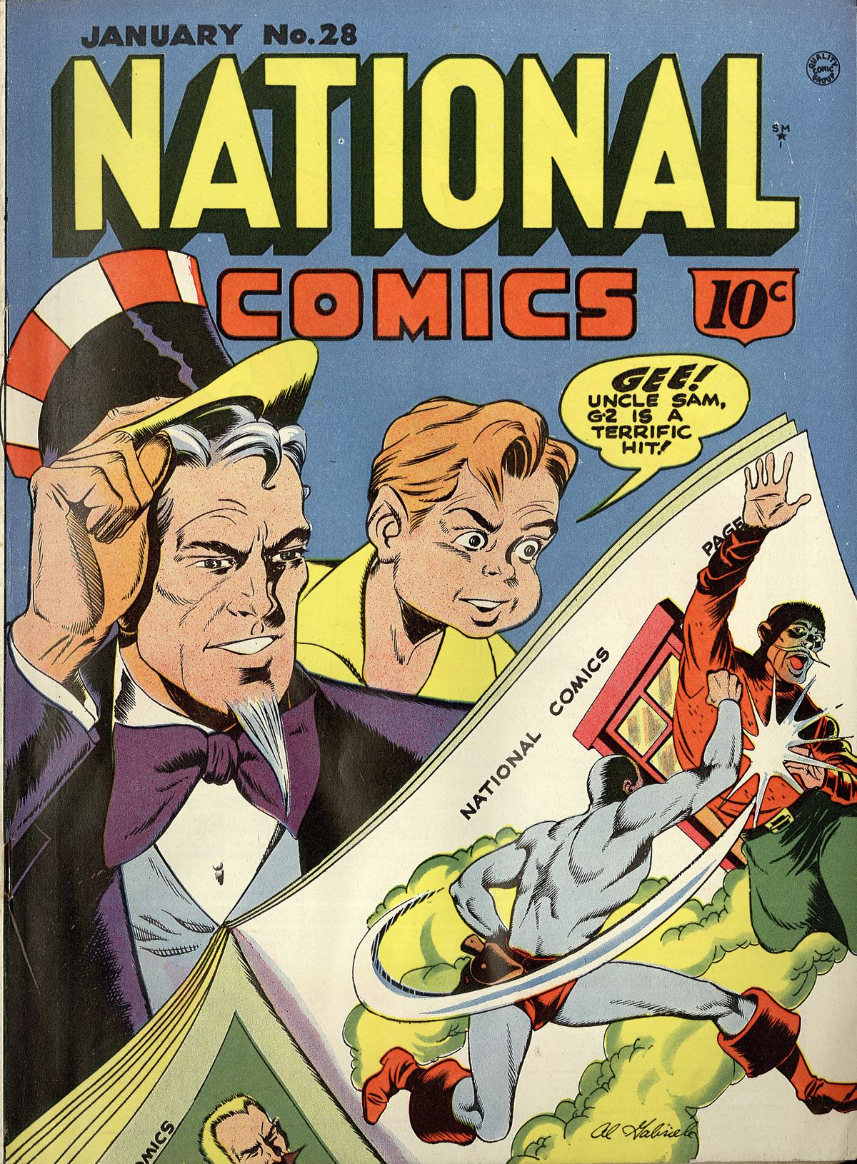 Read online National Comics comic -  Issue #28 - 1
