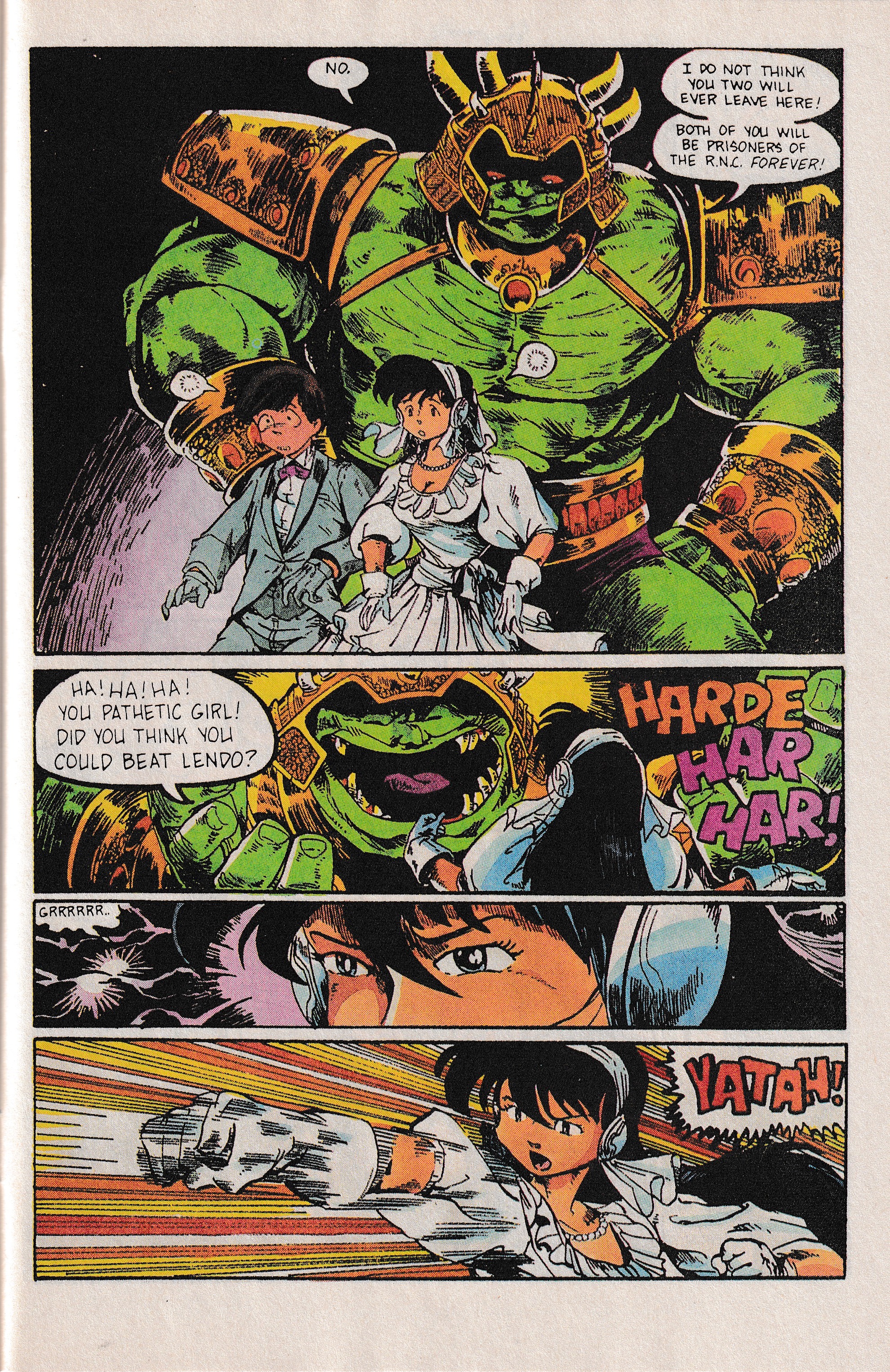 Read online Ninja High School In Color comic -  Issue #3 - 27
