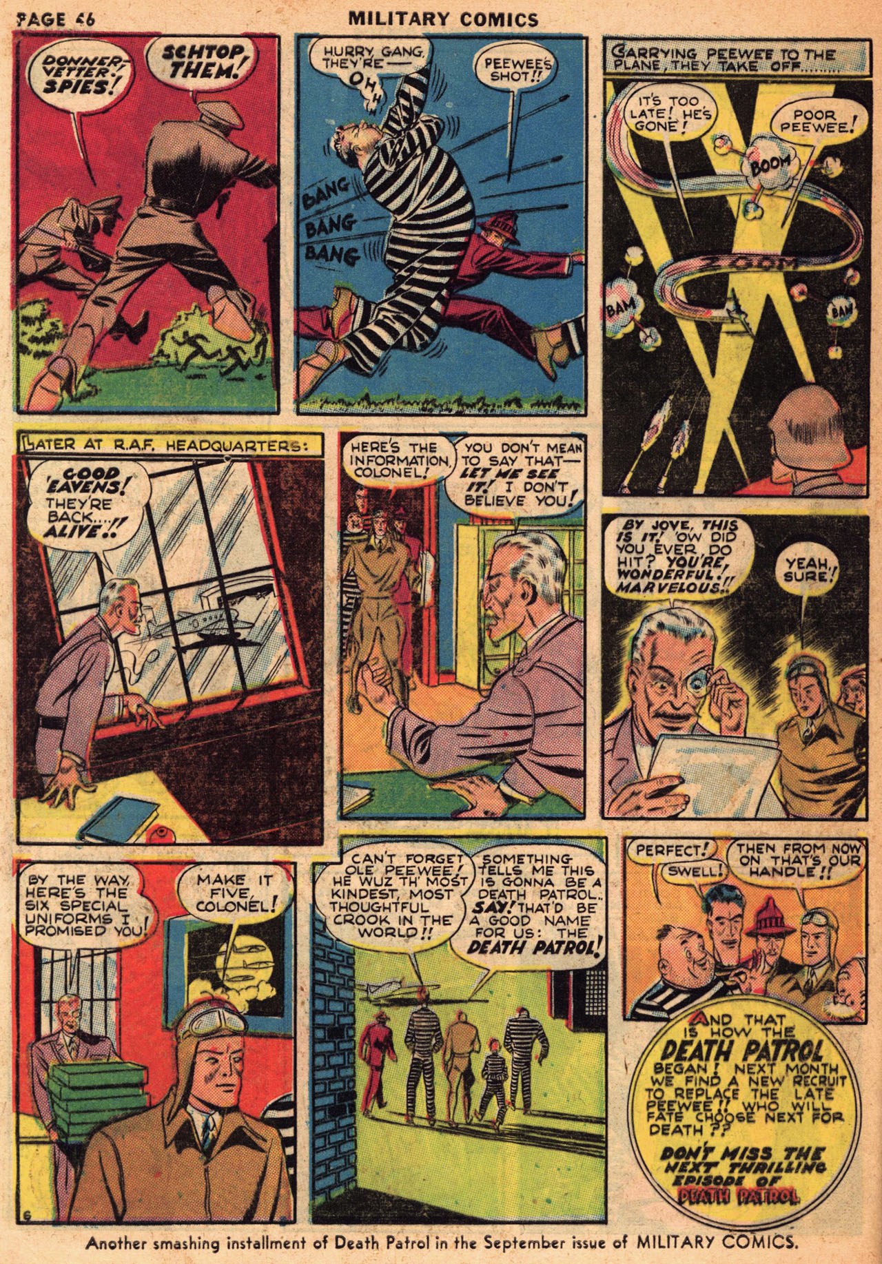 Read online Military Comics comic -  Issue #1 - 48