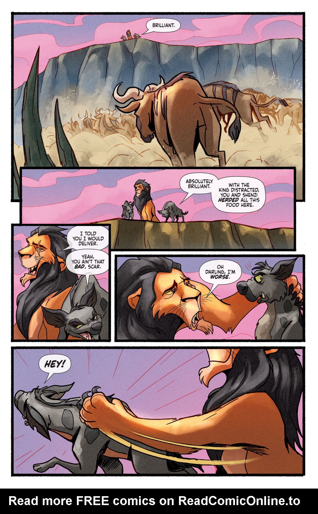 Read online Disney Villains: Scar comic -  Issue #4 - 22