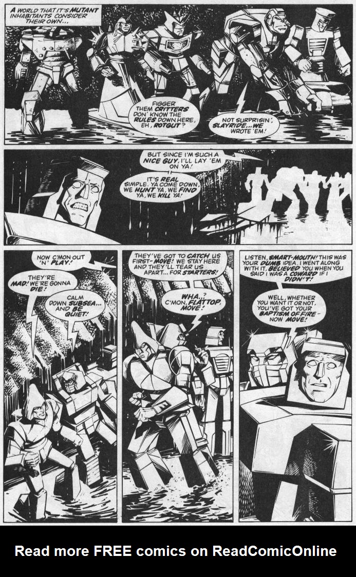 Read online The Transformers (UK) comic -  Issue #245 - 9