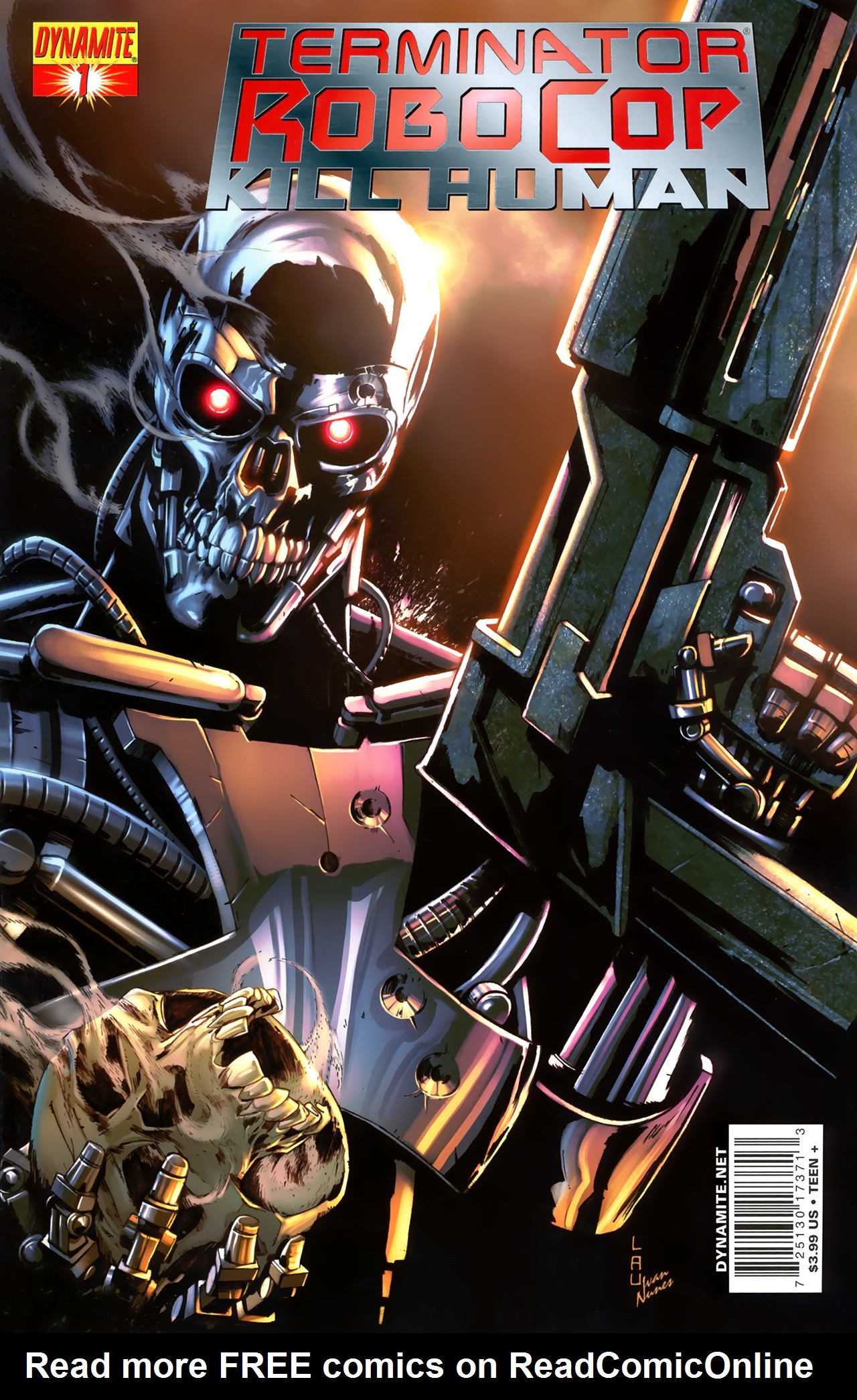 Read online Terminator/Robocop: Kill Human comic -  Issue #1 - 2