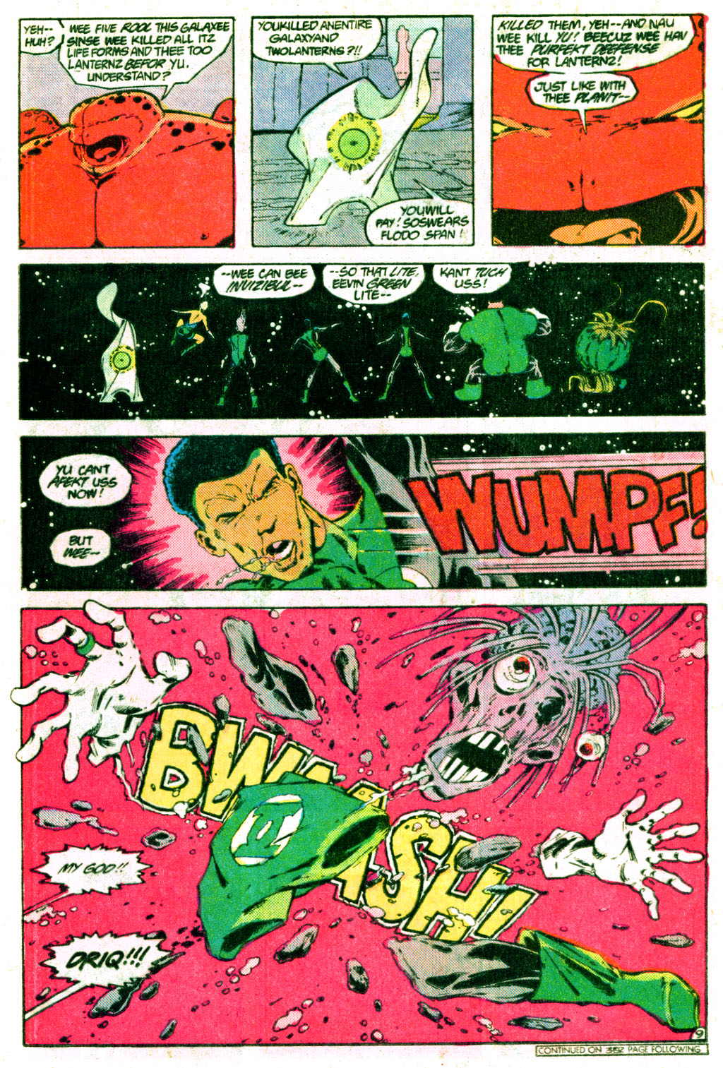 Read online The Green Lantern Corps comic -  Issue #218 - 9