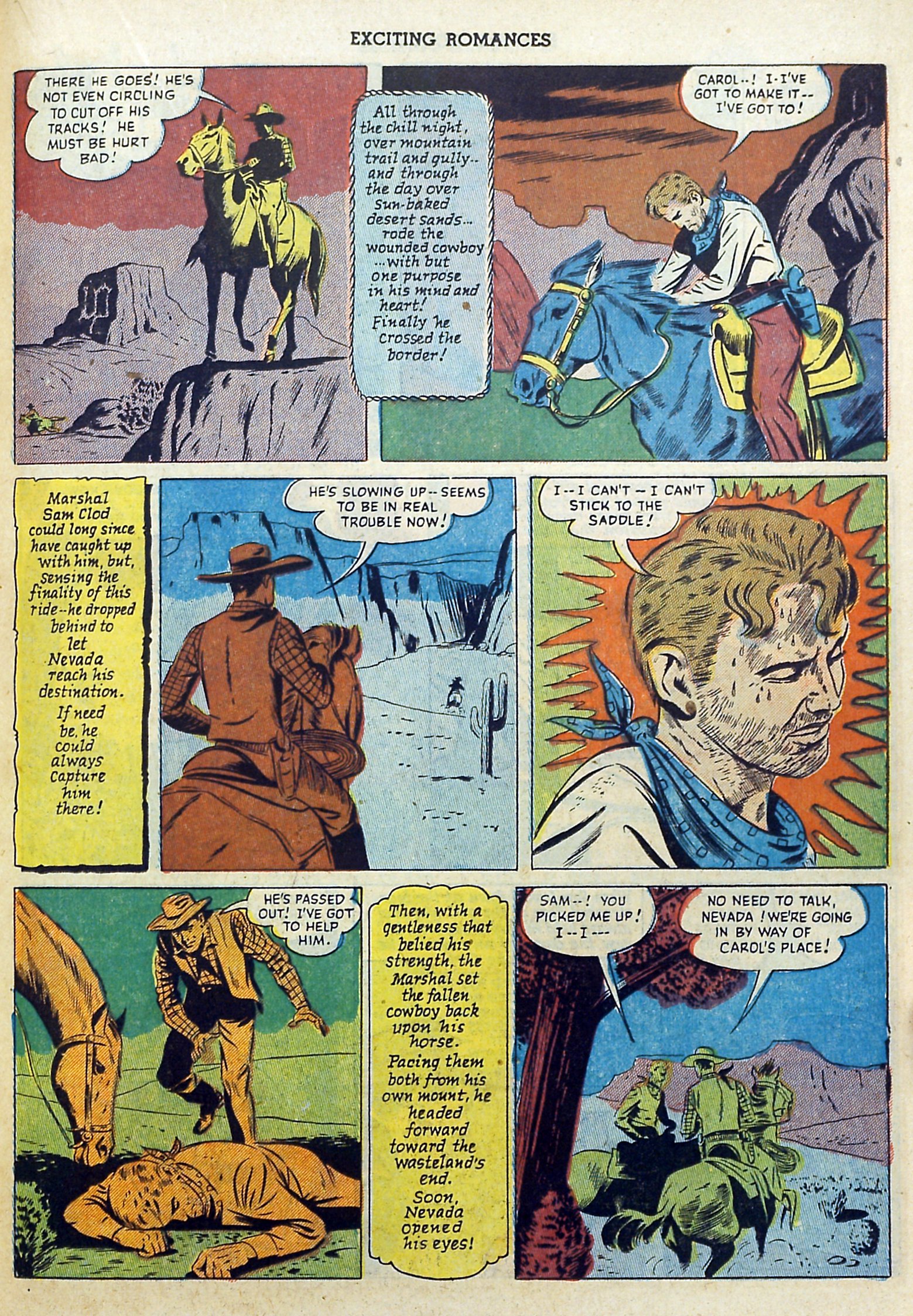 Read online Exciting Romances comic -  Issue #11 - 23