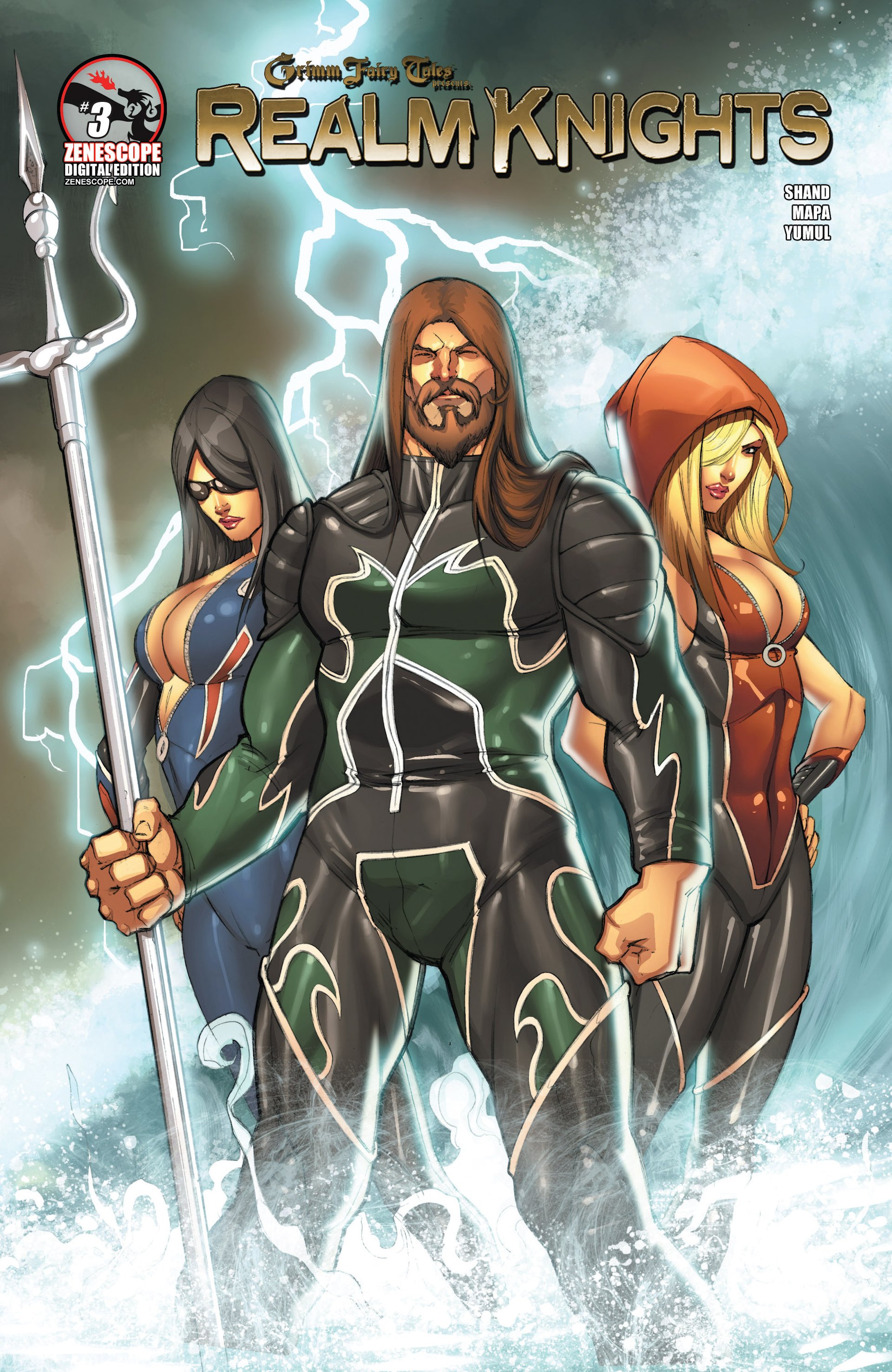 Read online Grimm Fairy Tales presents Realm Knights comic -  Issue #3 - 1