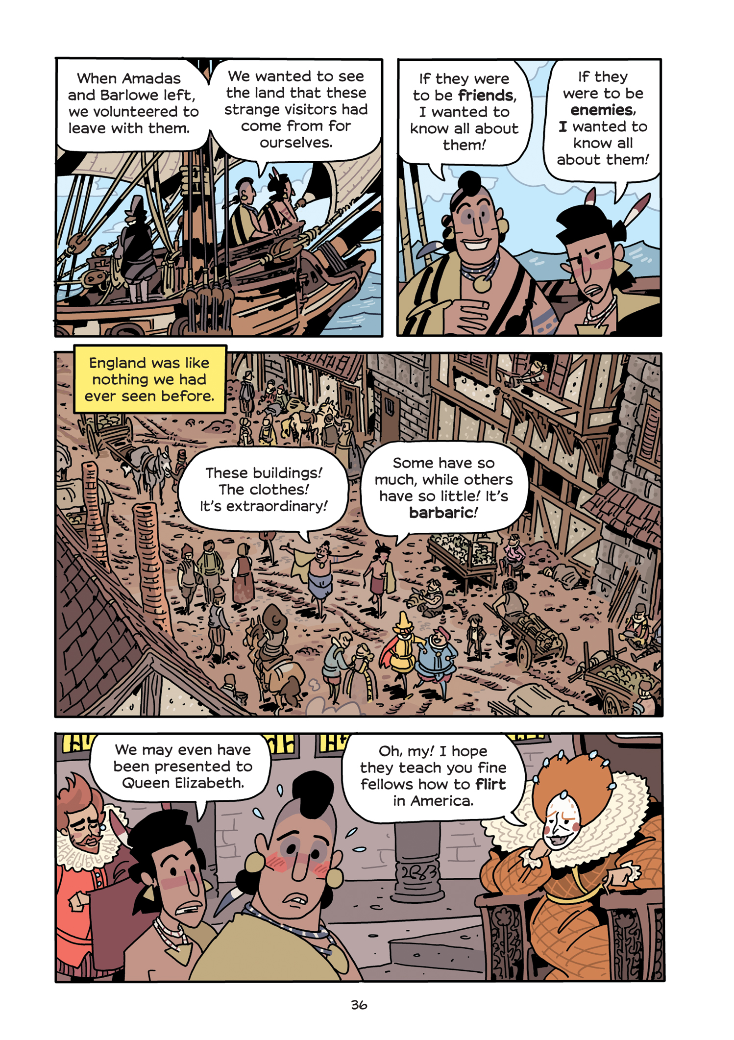 Read online History Comics comic -  Issue # The Roanoke Colony - Americas First Mystery - 44