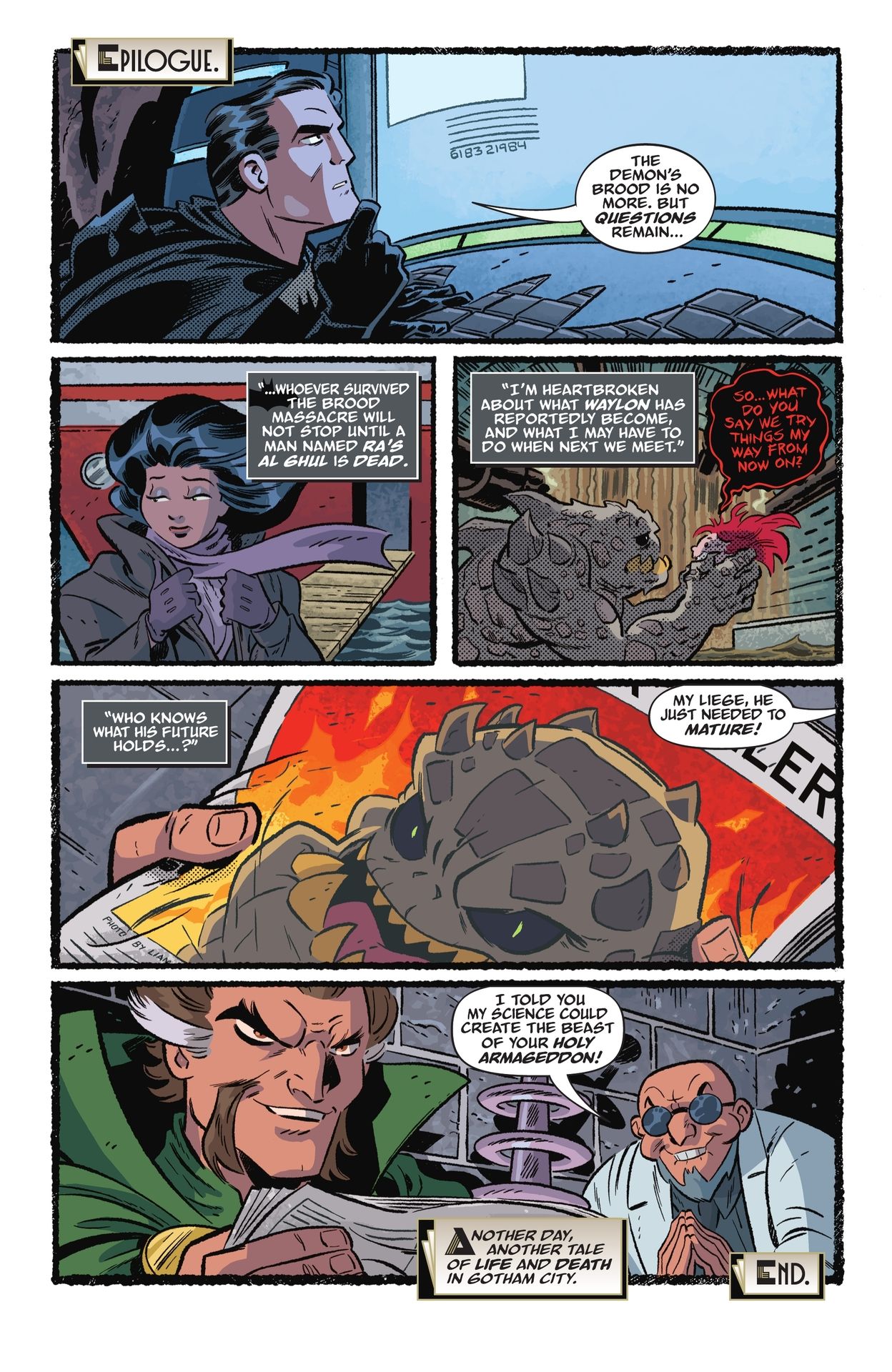 Read online Batman: The Audio Adventures comic -  Issue #7 - 21