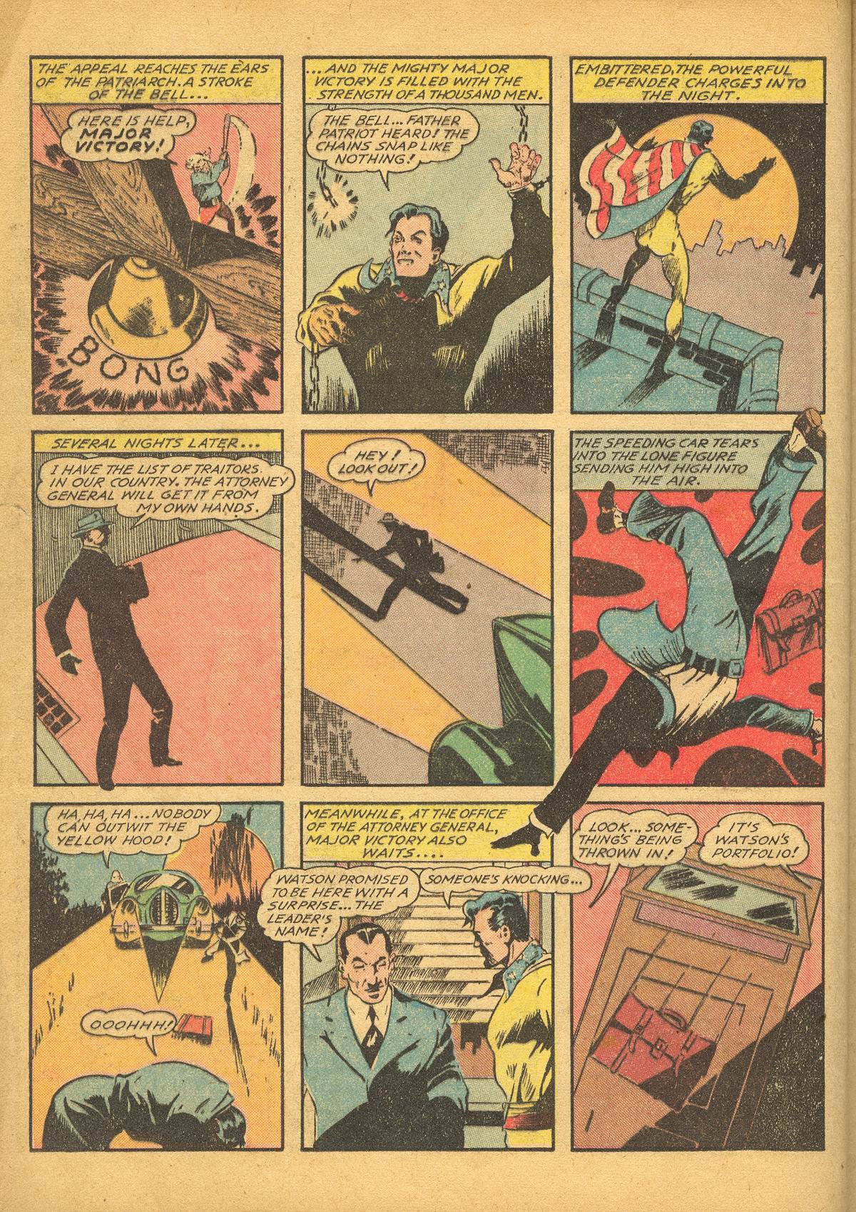 Read online Major Victory Comics comic -  Issue #3 - 8