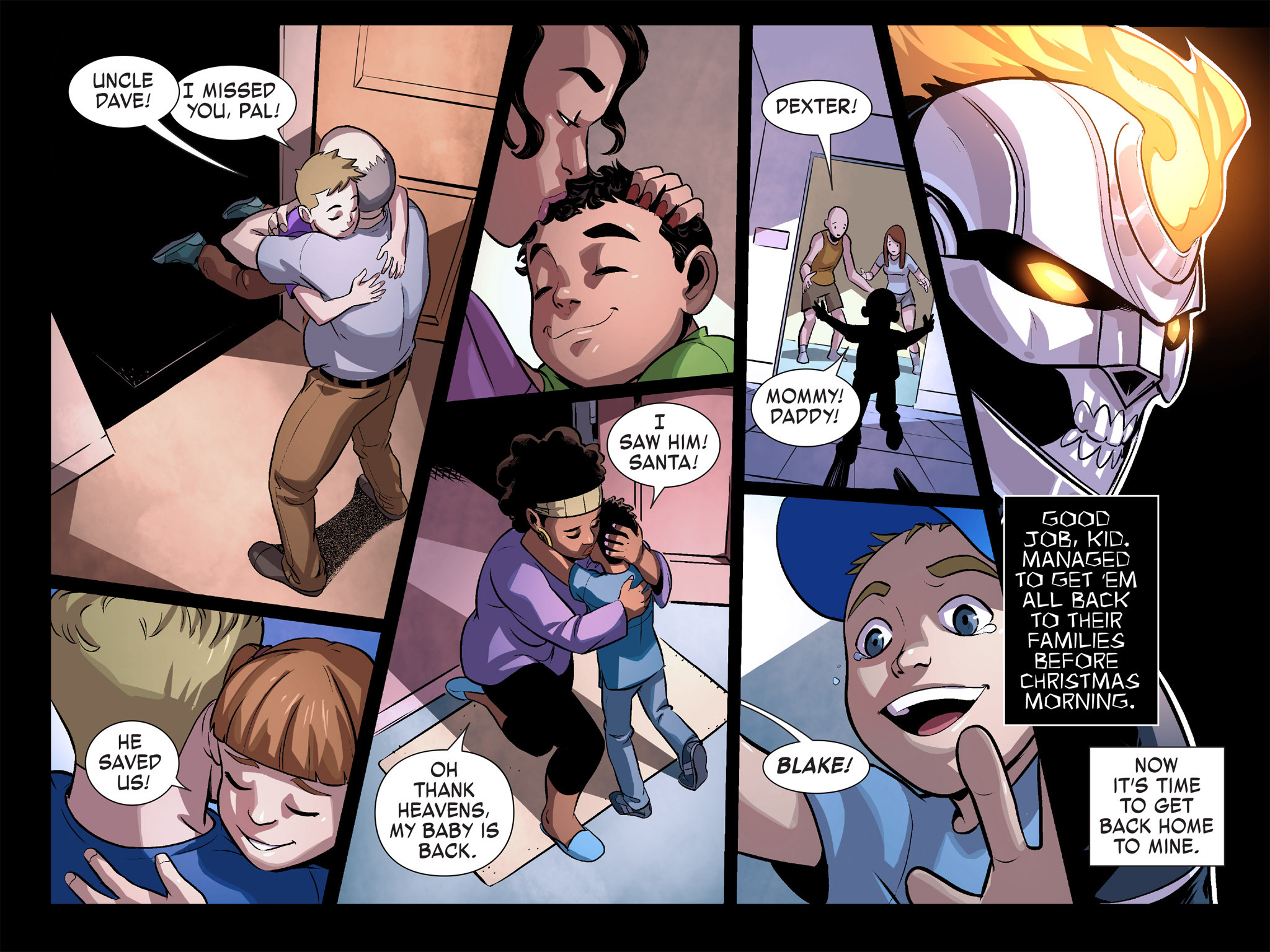 Read online Ghost Rider X-Mas Special Infinite Comic comic -  Issue # Full - 92