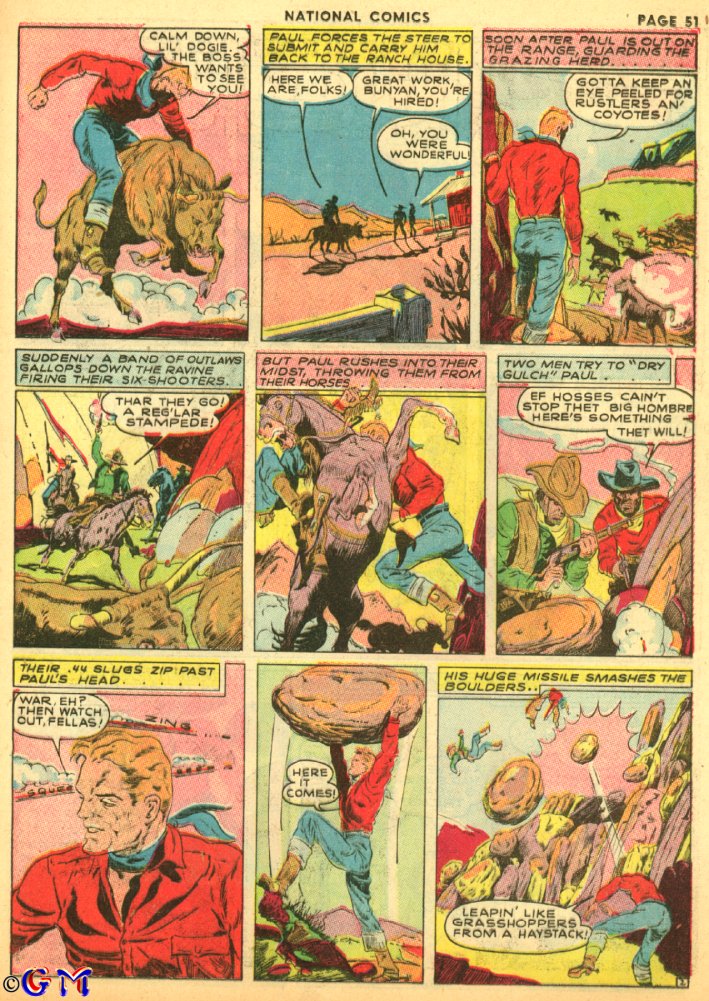 Read online National Comics comic -  Issue #14 - 53