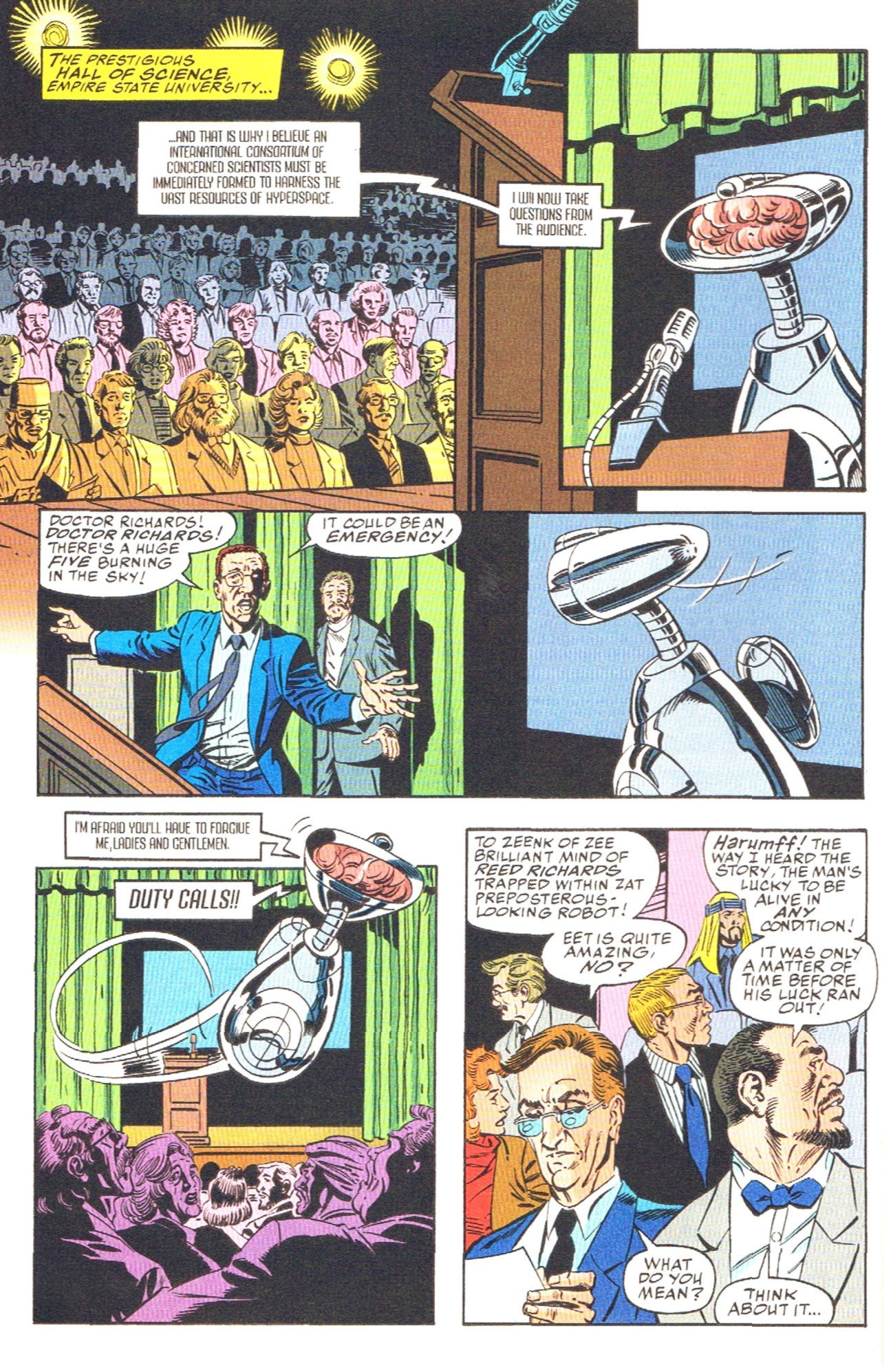 Read online Fantastic Five comic -  Issue #1 - 8