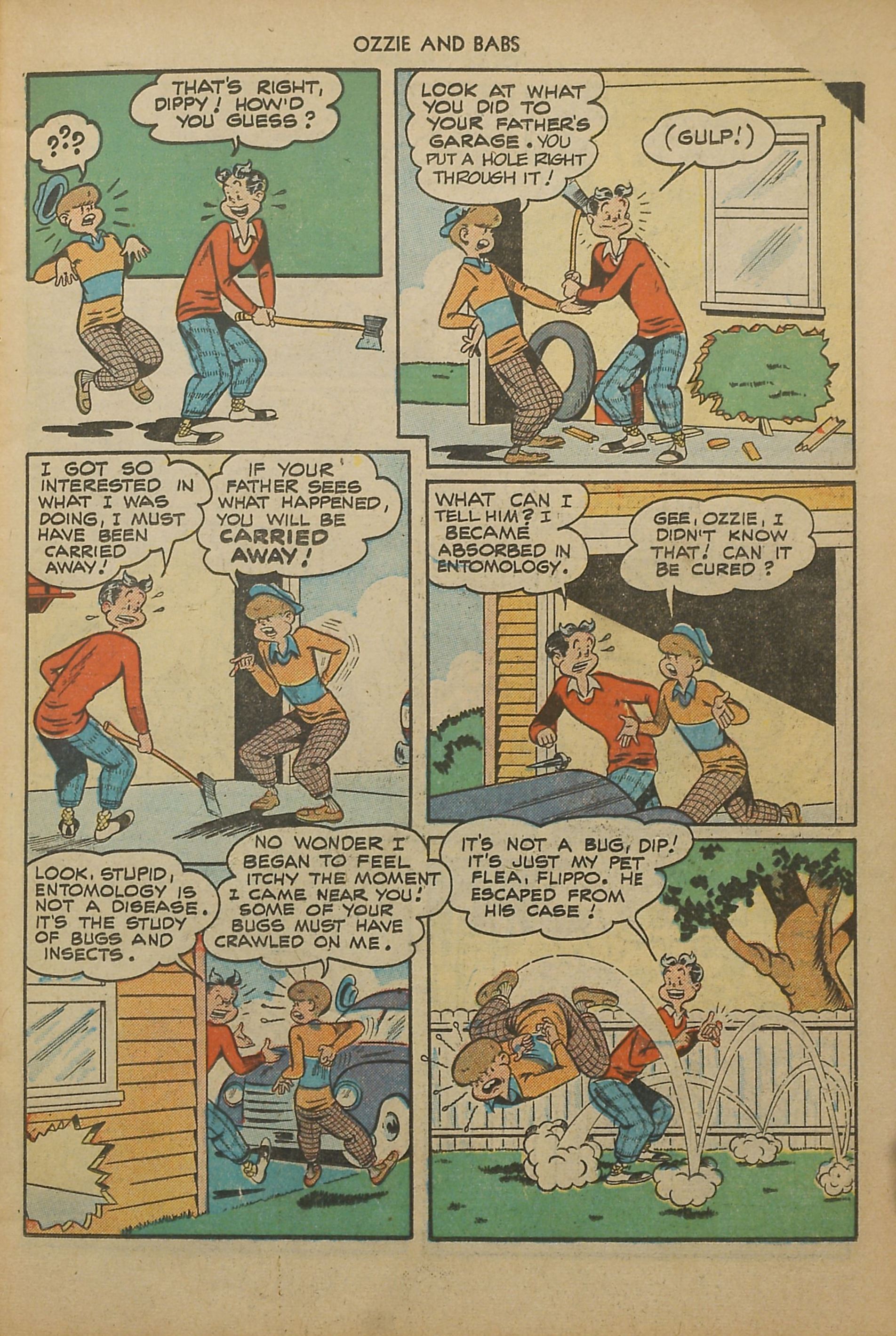 Read online Ozzie And Babs comic -  Issue #10 - 15
