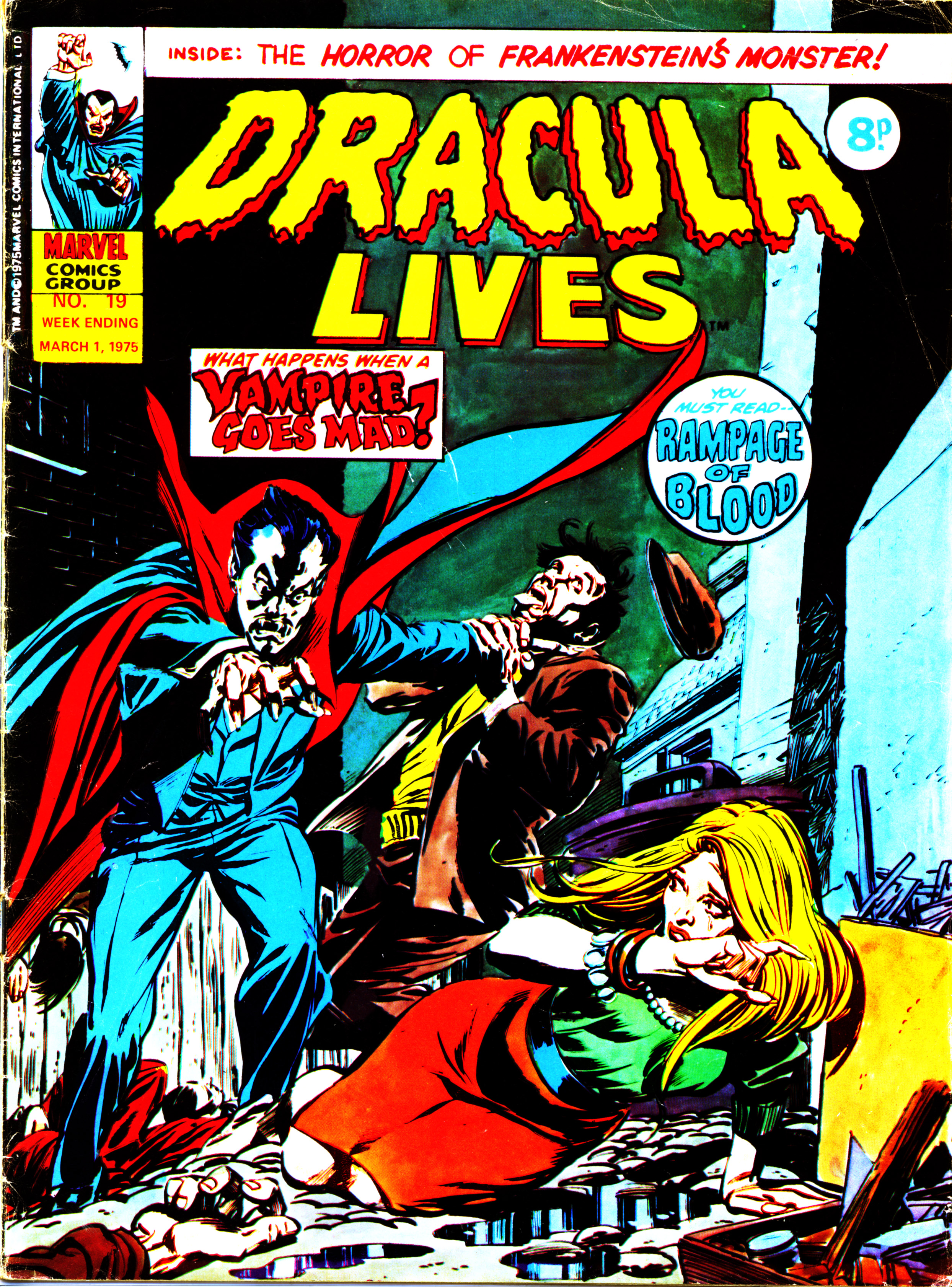 Read online Dracula Lives (1974) comic -  Issue #19 - 1