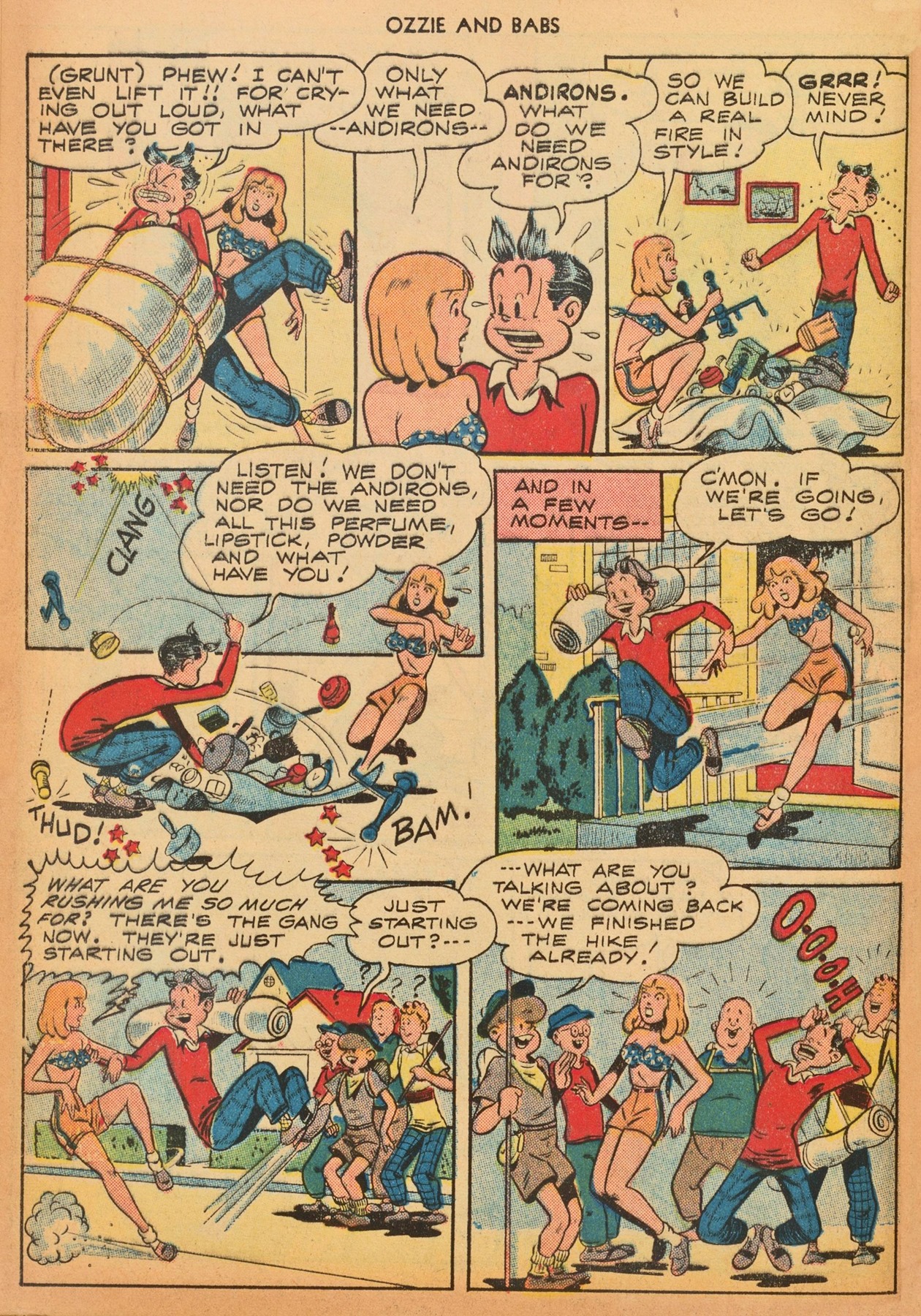 Read online Ozzie And Babs comic -  Issue #4 - 12