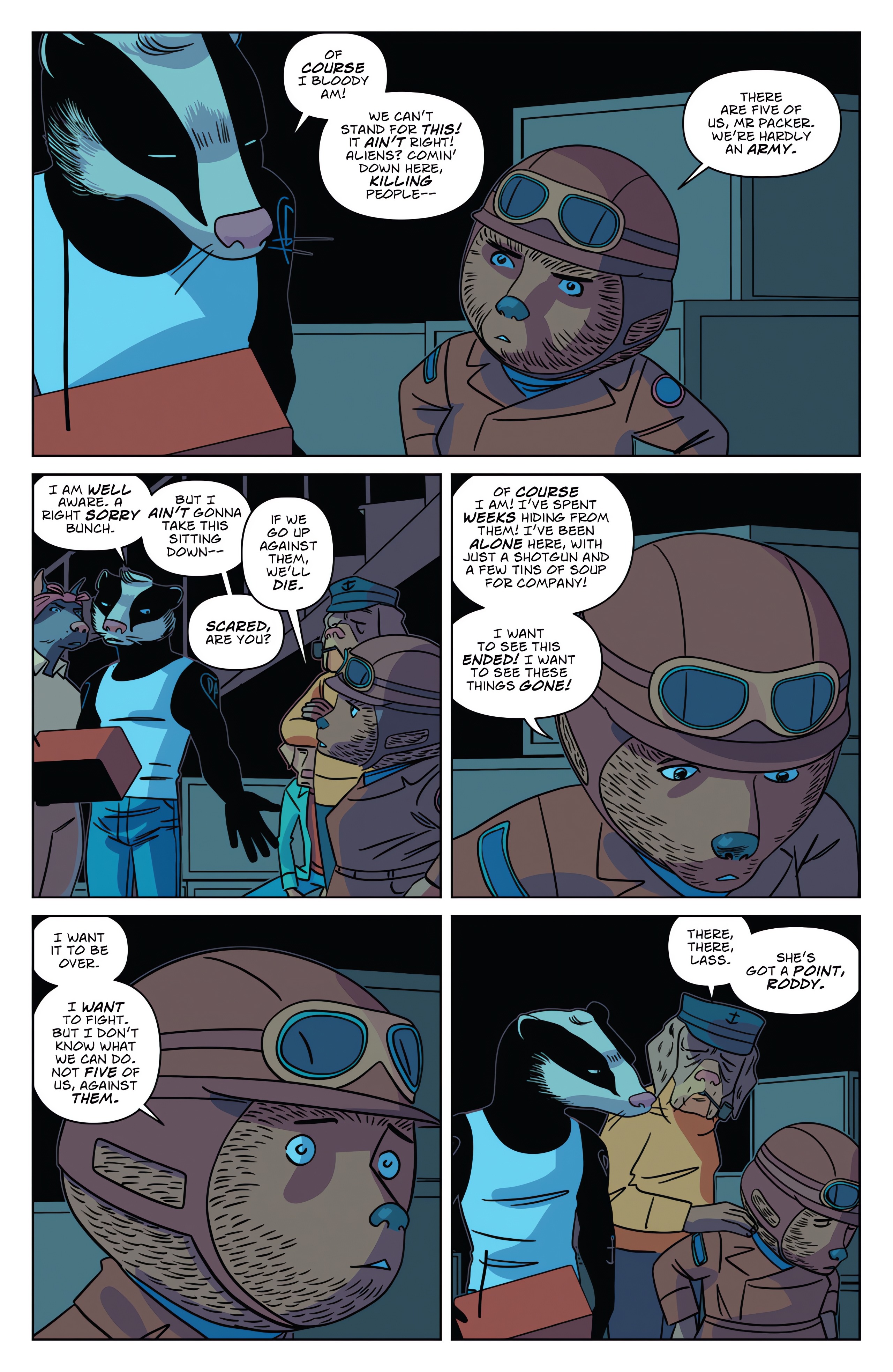 Read online Wild's End (2023) comic -  Issue #3 - 16