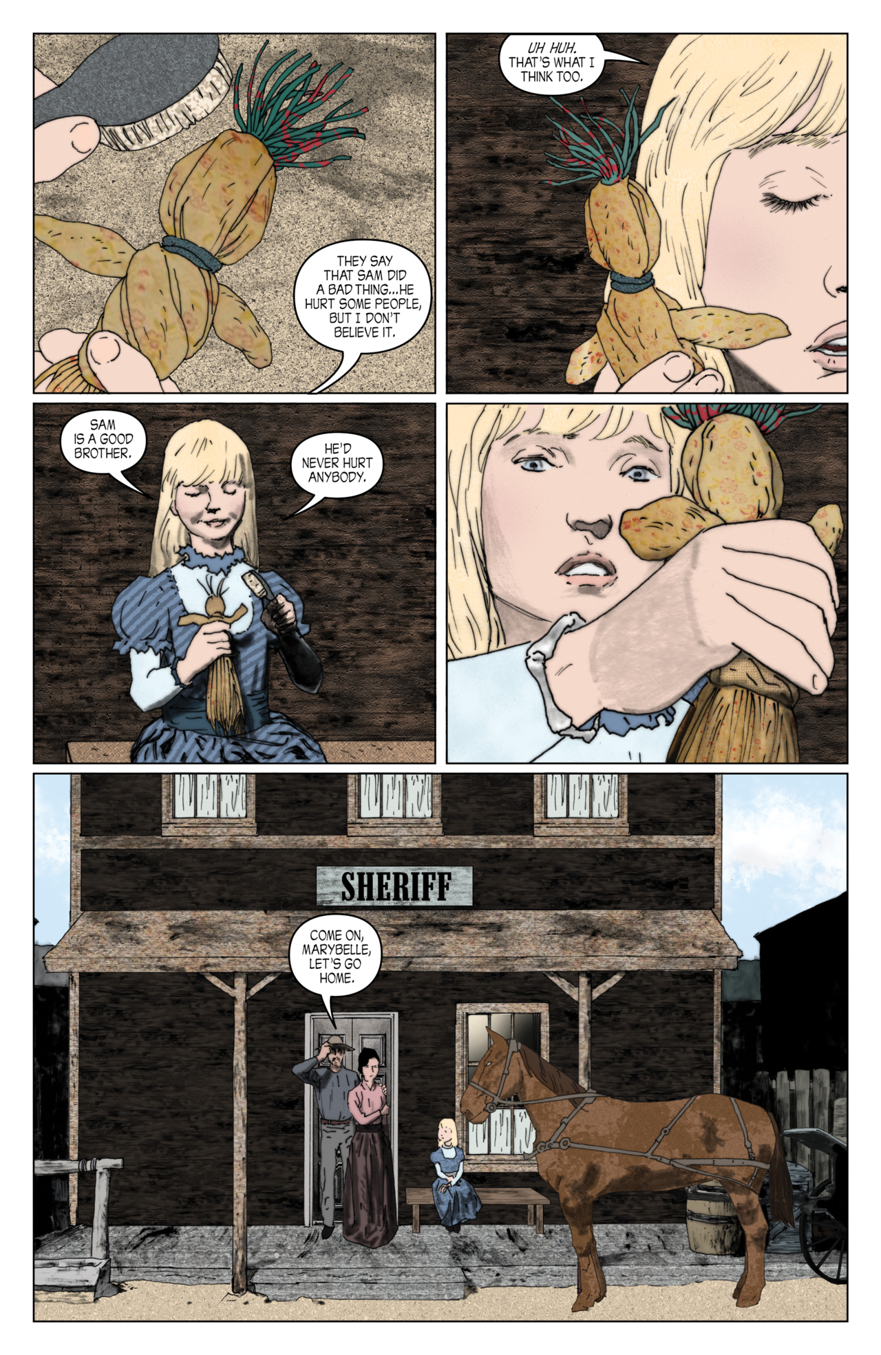 Read online John Carpenter's Night Terrors comic -  Issue # Black Sparrow - 15