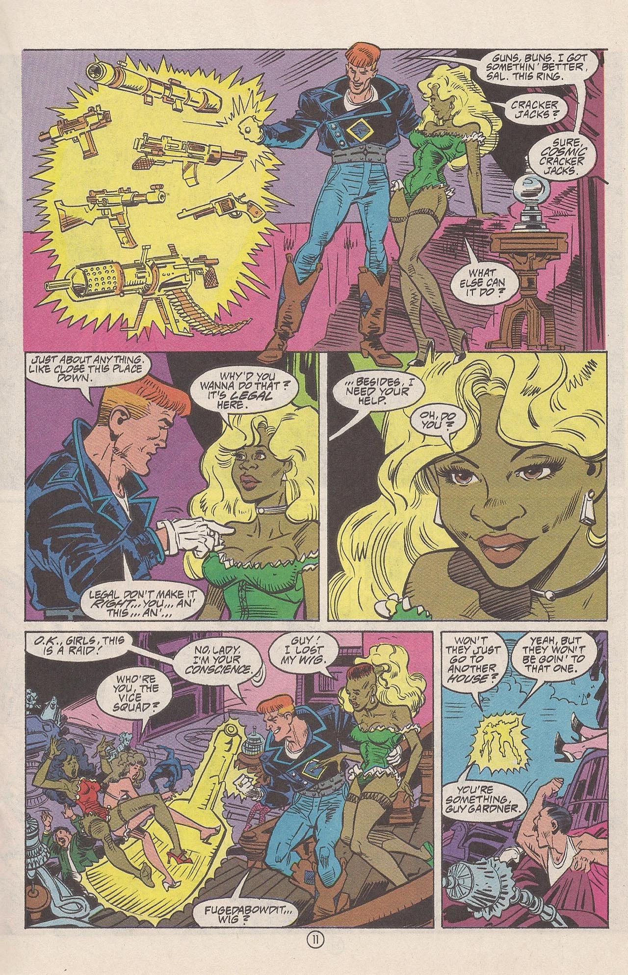 Read online Guy Gardner comic -  Issue #5 - 17