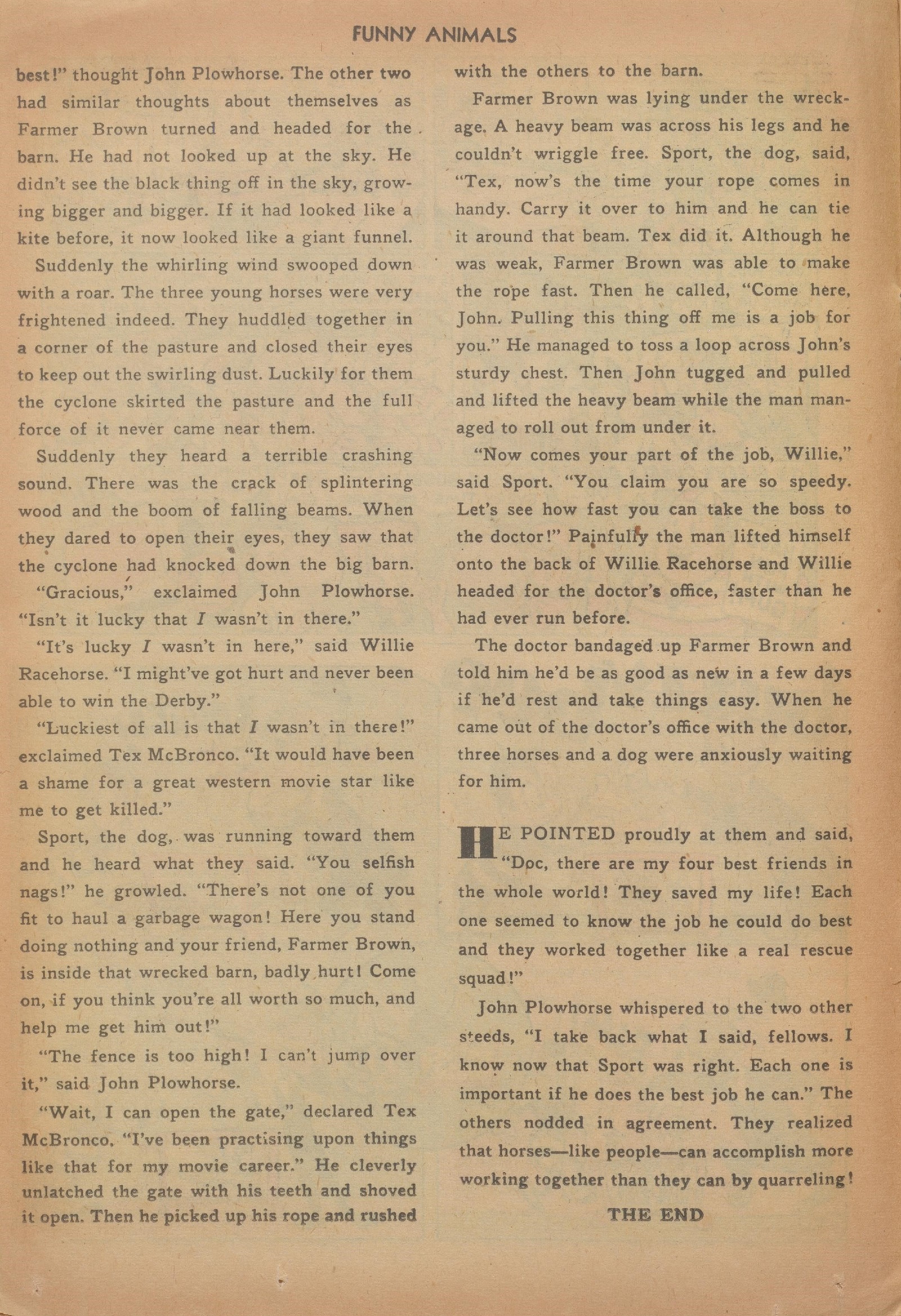 Read online Fawcett's Funny Animals comic -  Issue #78 - 14