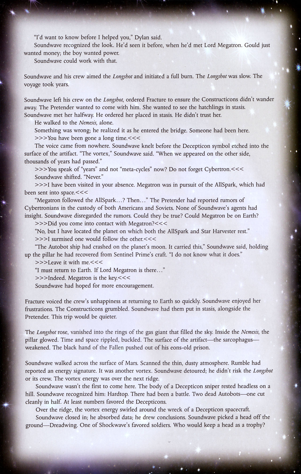 Read online Transformers: Dark of the Moon Movie Adaptation comic -  Issue #4 - 25