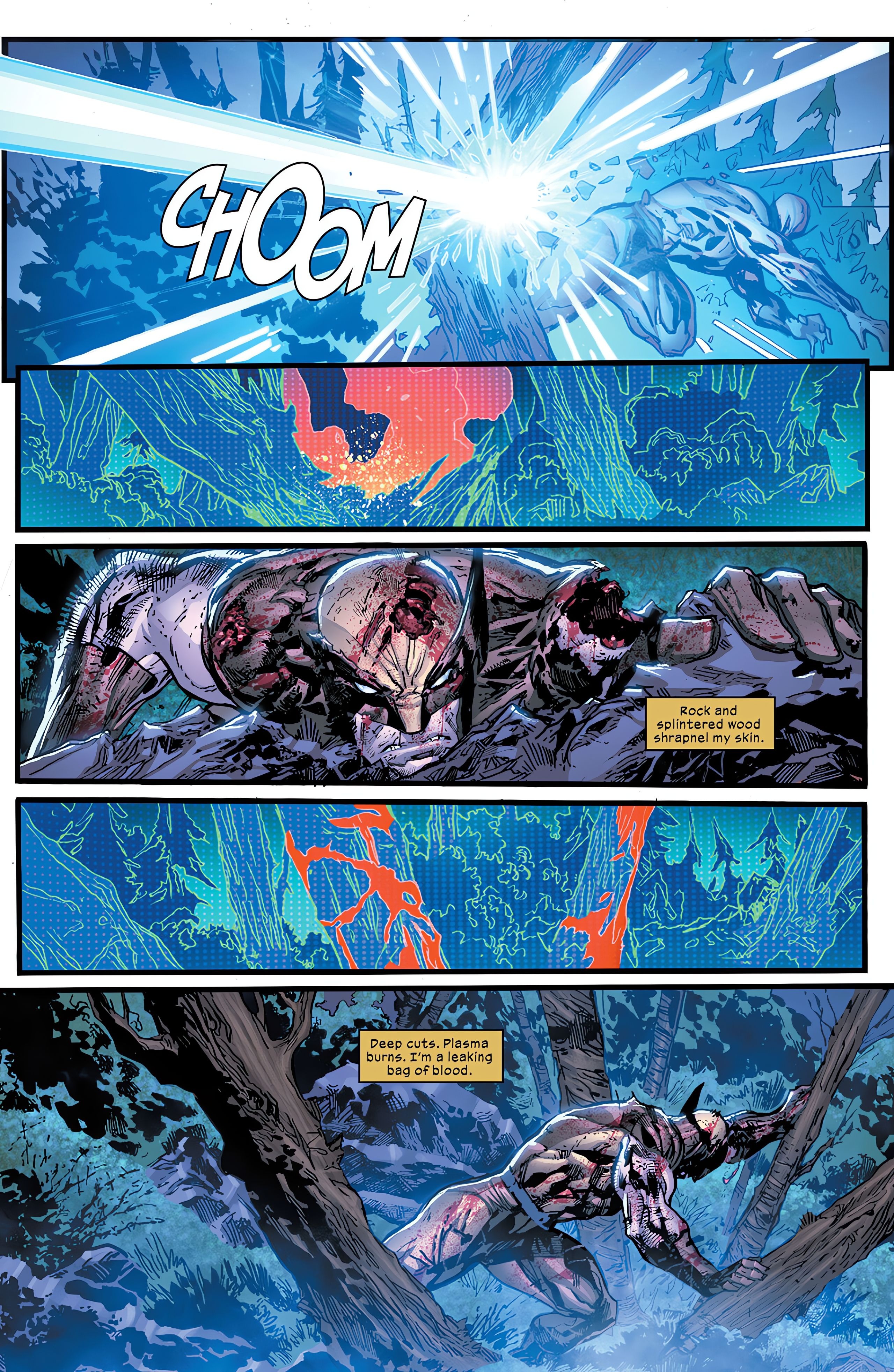 Read online Predator vs. Wolverine comic -  Issue #1 - 4